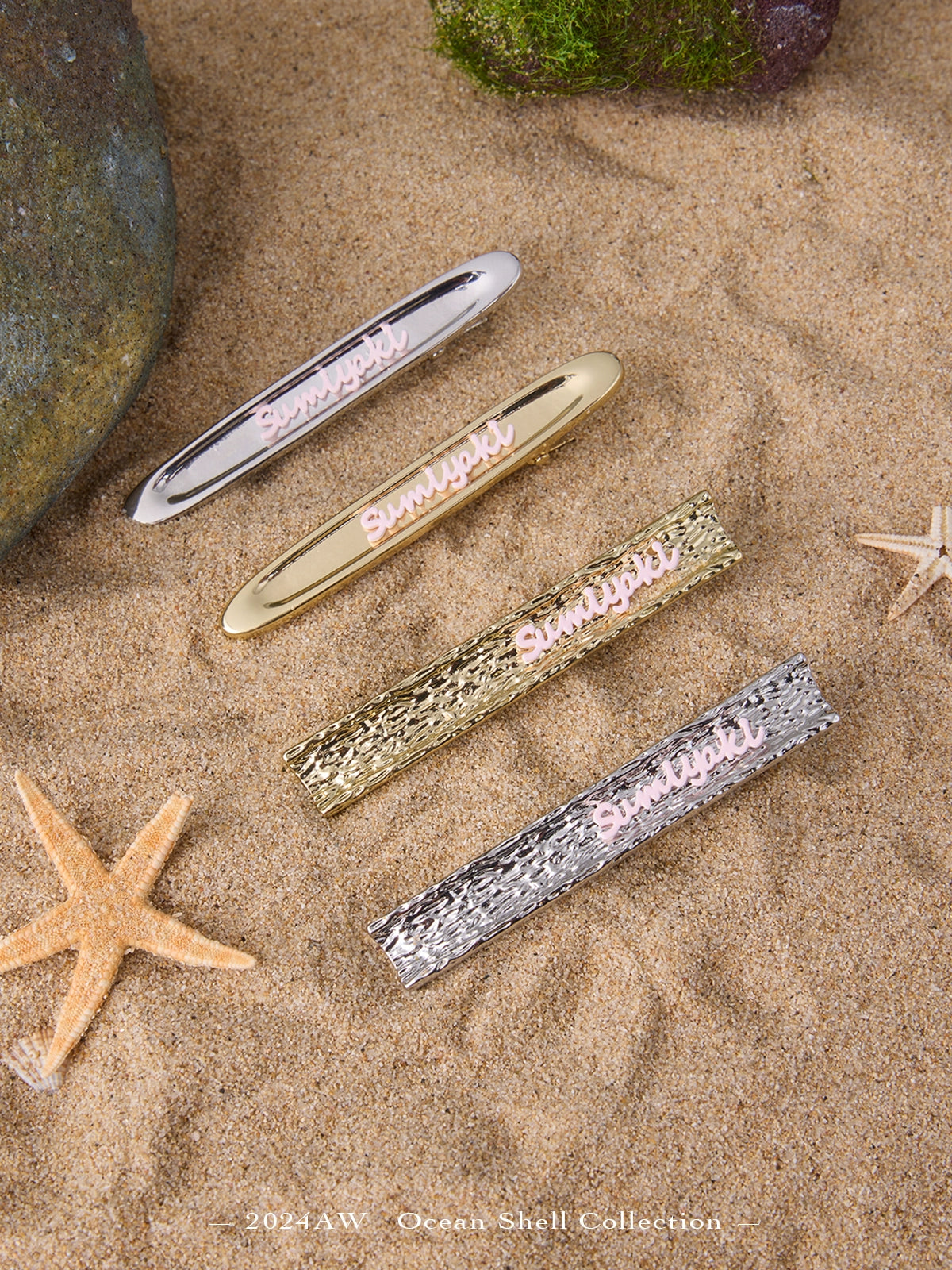 【买3免1】SUMIYAKI 明星韩式ins高级感侧边夹金属刘海夹头饰发饰