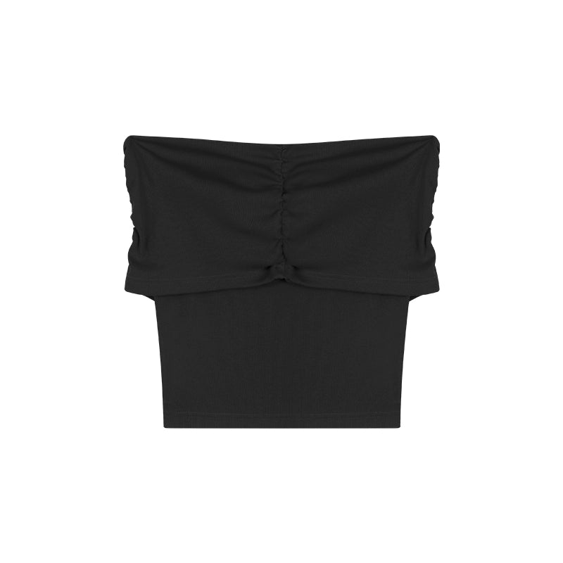 野生zerocircle辣妹高级感套装裙女夏季修身一字肩上衣包臀长裙子