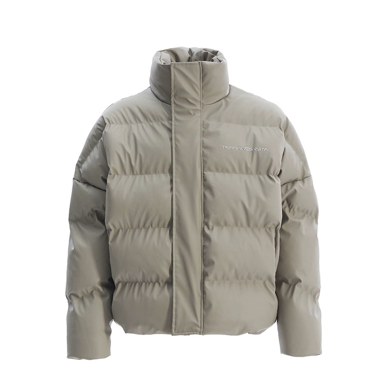 潮WOO专属TERRAINCOGNITA宽松保暖百搭休闲棉服涂层面料冬季外套