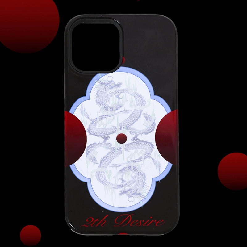 2th Desire韩国进口二合一菲林壳设计感ins龙年新年iPhone手机壳