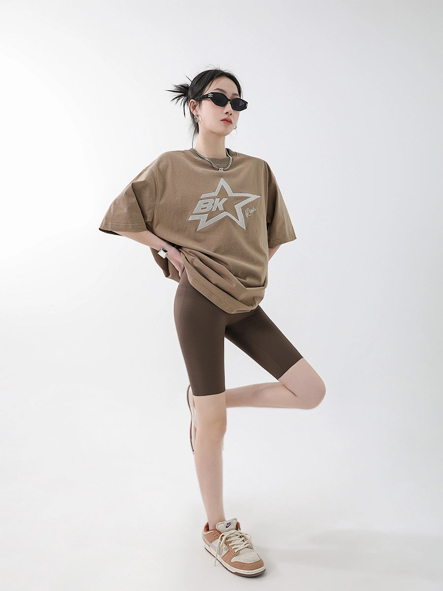 ICH MODE 外穿修身鲨鱼裤夏季提臀显瘦防走光收腹瑜伽骑行短裤女