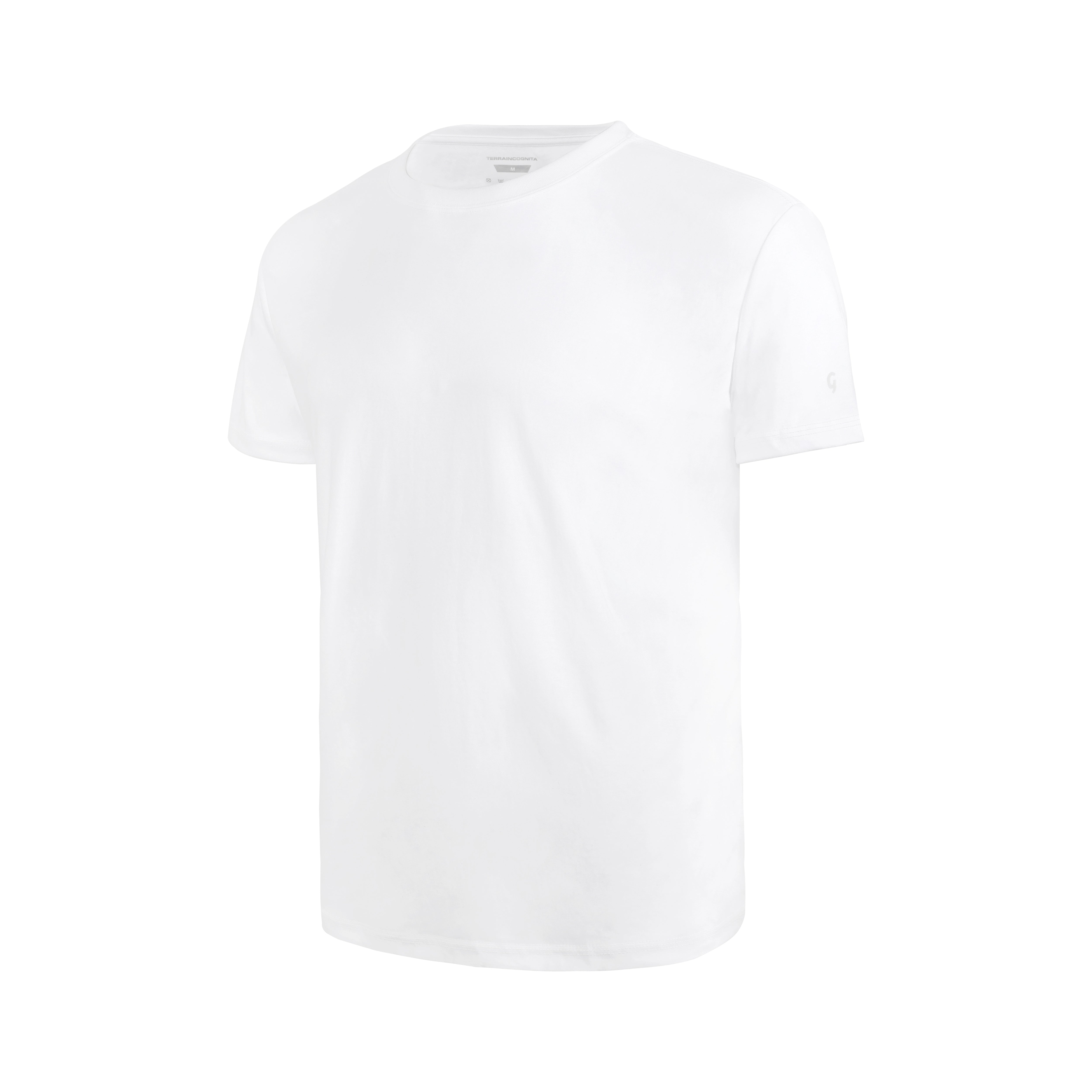 【第二件0元】TERRAINCOGNITA丝光液氨纯棉短袖T恤男合身百搭