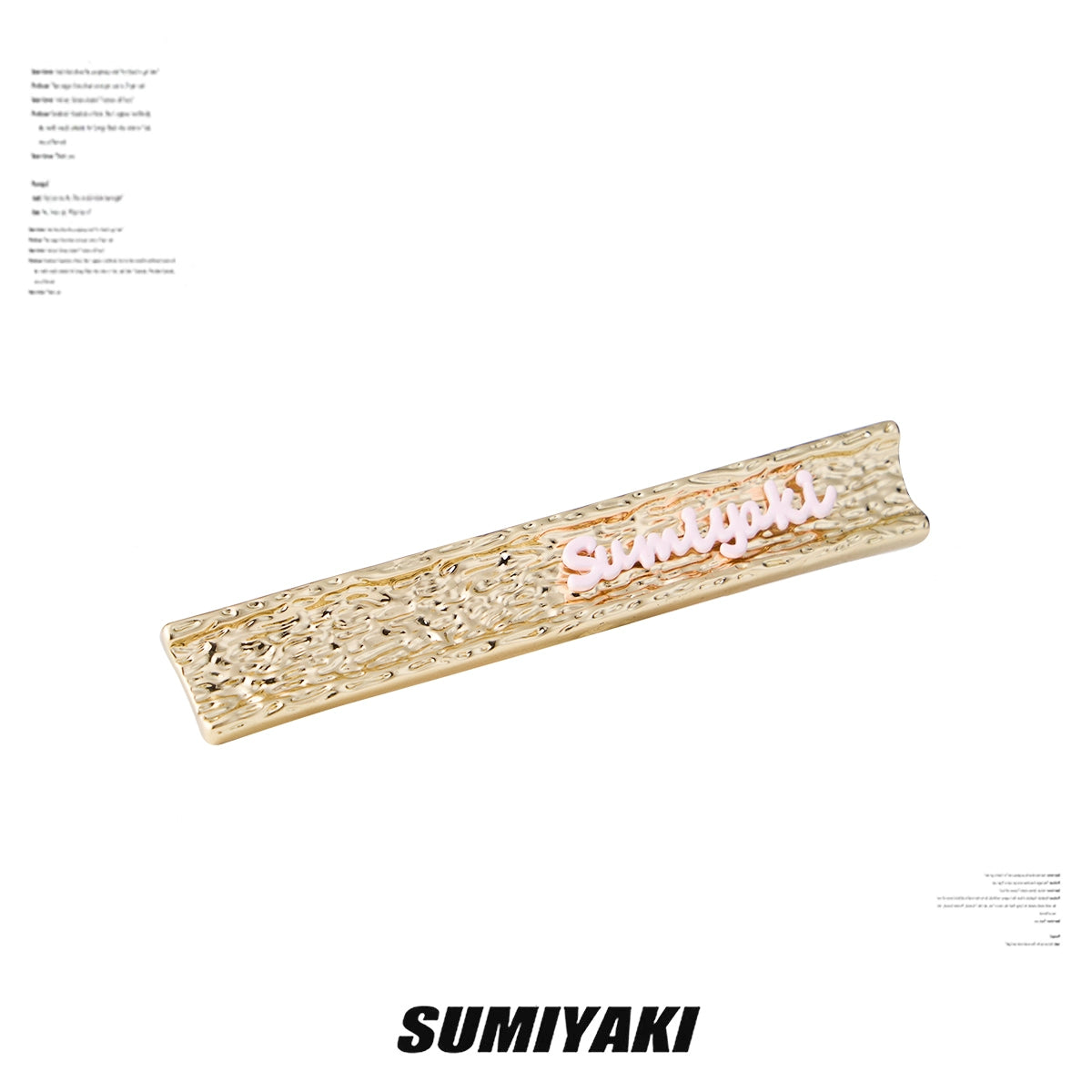 【买3免1】SUMIYAKI 明星韩式ins高级感侧边夹金属刘海夹头饰发饰