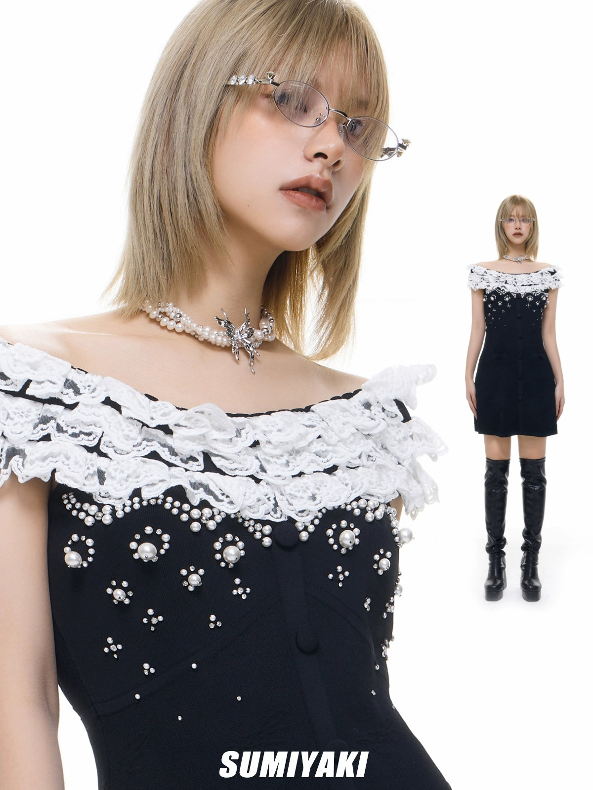 接住招财的蝴蝶玄学 ! SUMIYAKI 生化蝴蝶项链