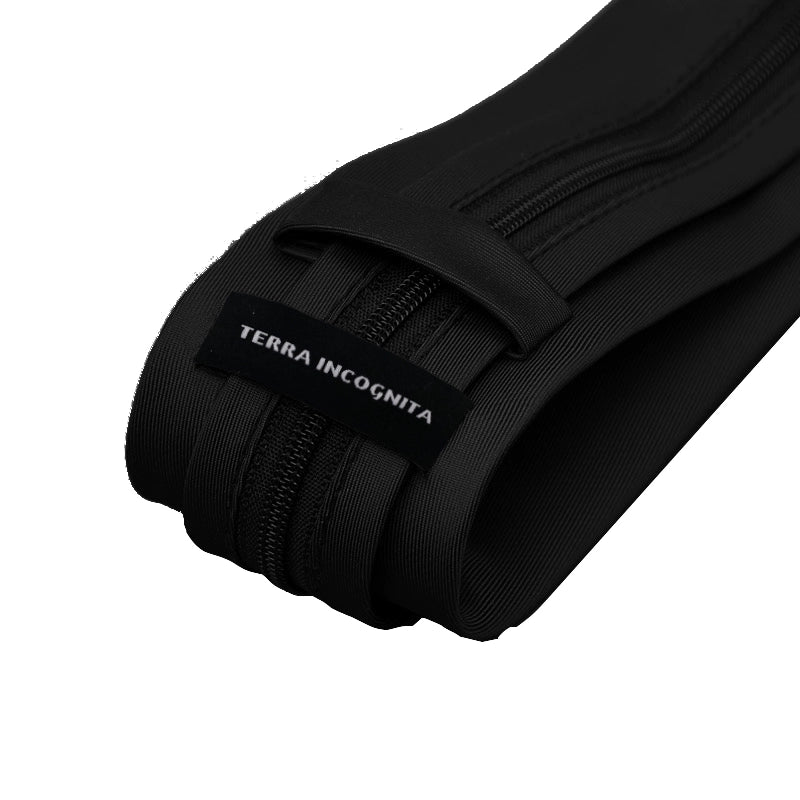 郑润泽同款高质感定织懒人拉链领带百搭休闲男女TERRAINCOGNITA