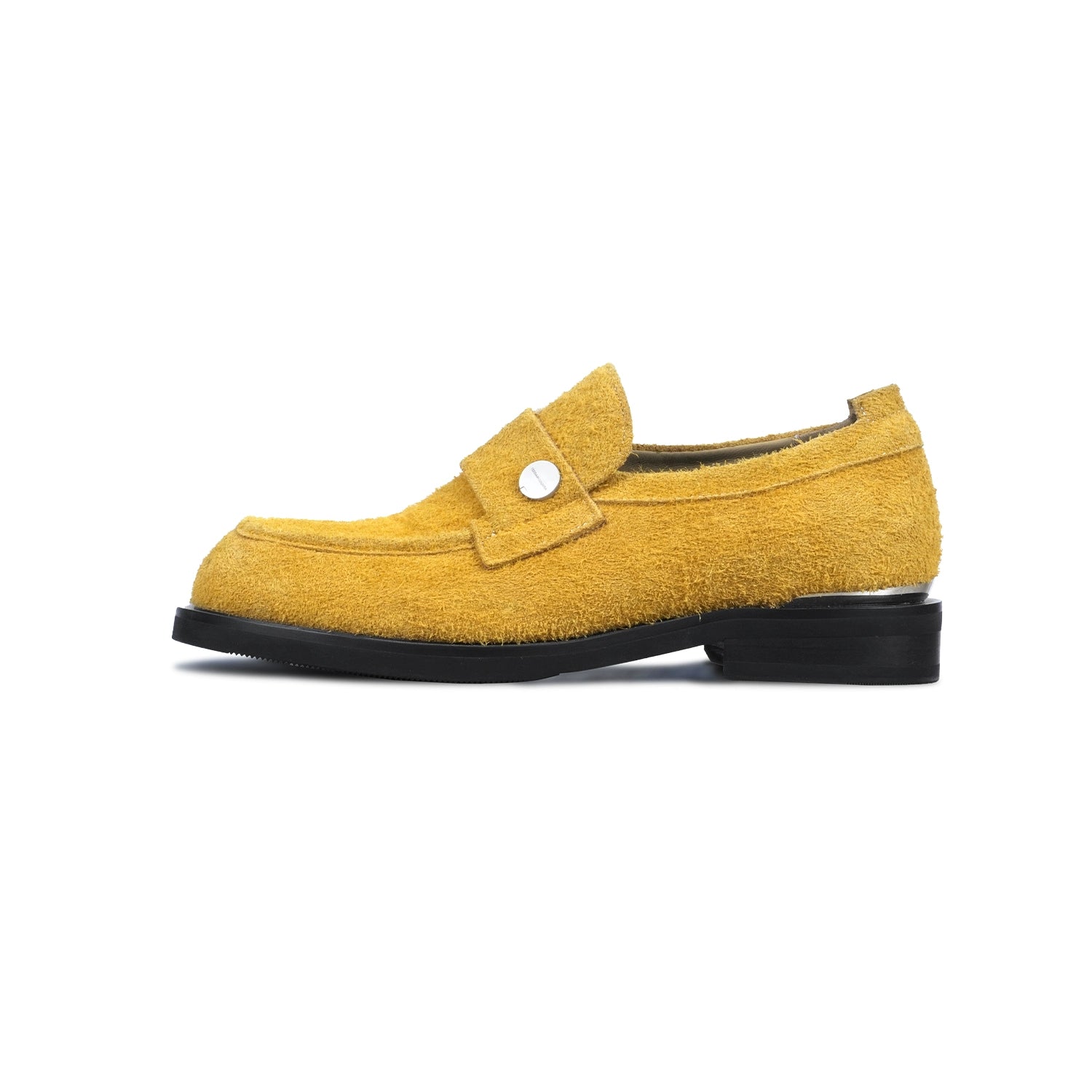 三色金属纽扣乐福真皮皮鞋老钱风日常通勤百搭简约TERRAINCOGNITA