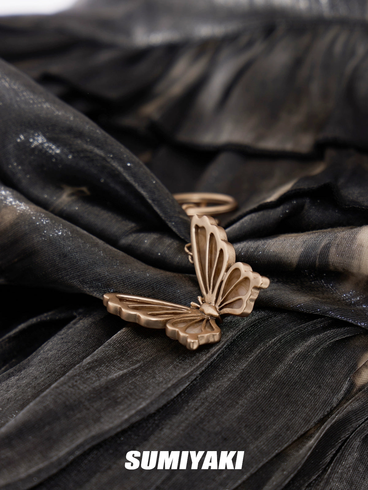 直接封神的破茧蝴蝶钥匙扣!SUMIYAKI 包包挂件小众设计钥匙扣