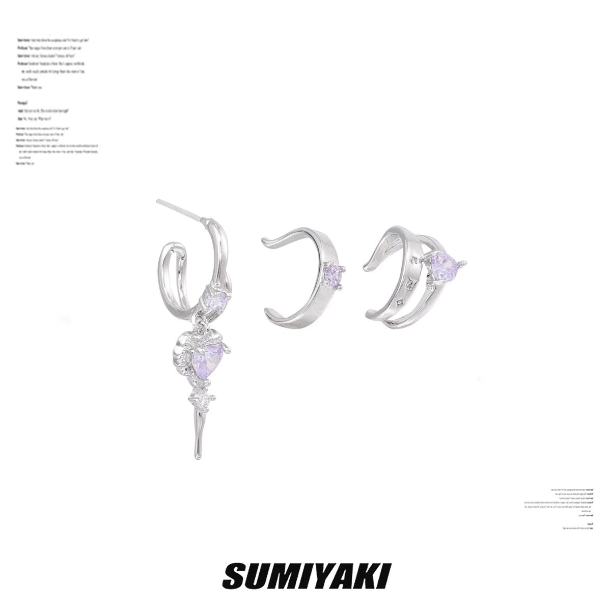 【买4免1上不封顶】SUMIYAKI 超值耳饰清仓② 耳环/耳夹/戒指