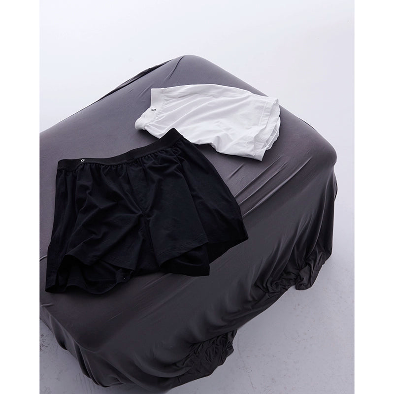 刺绣Sagging风凹造型短裤内搭舒适家居裤男女同款TERRAINCOGNITA