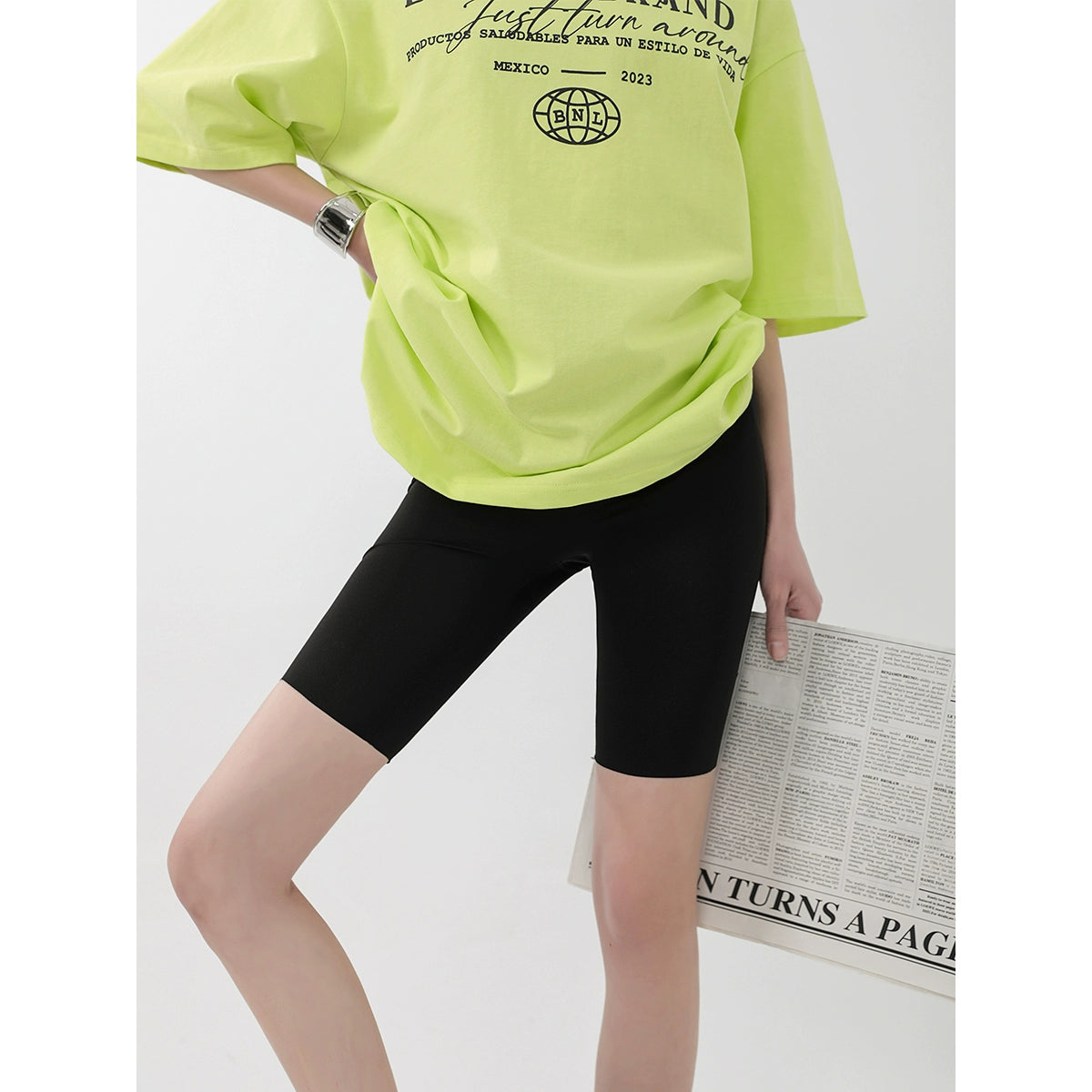 ICH MODE 外穿修身鲨鱼裤夏季提臀显瘦防走光收腹瑜伽骑行短裤女