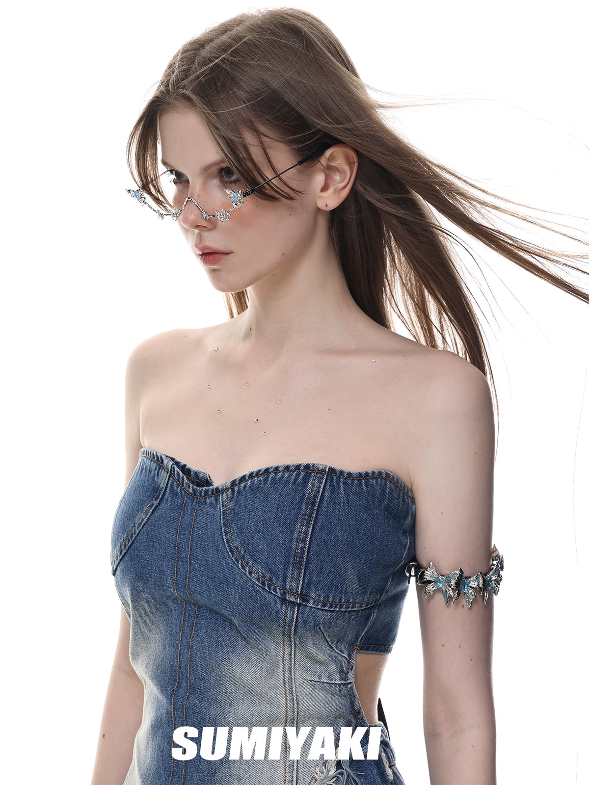 泰酷辣!SUMIYAKI 异度蝴蝶臂环露胳膊的季节到了~
