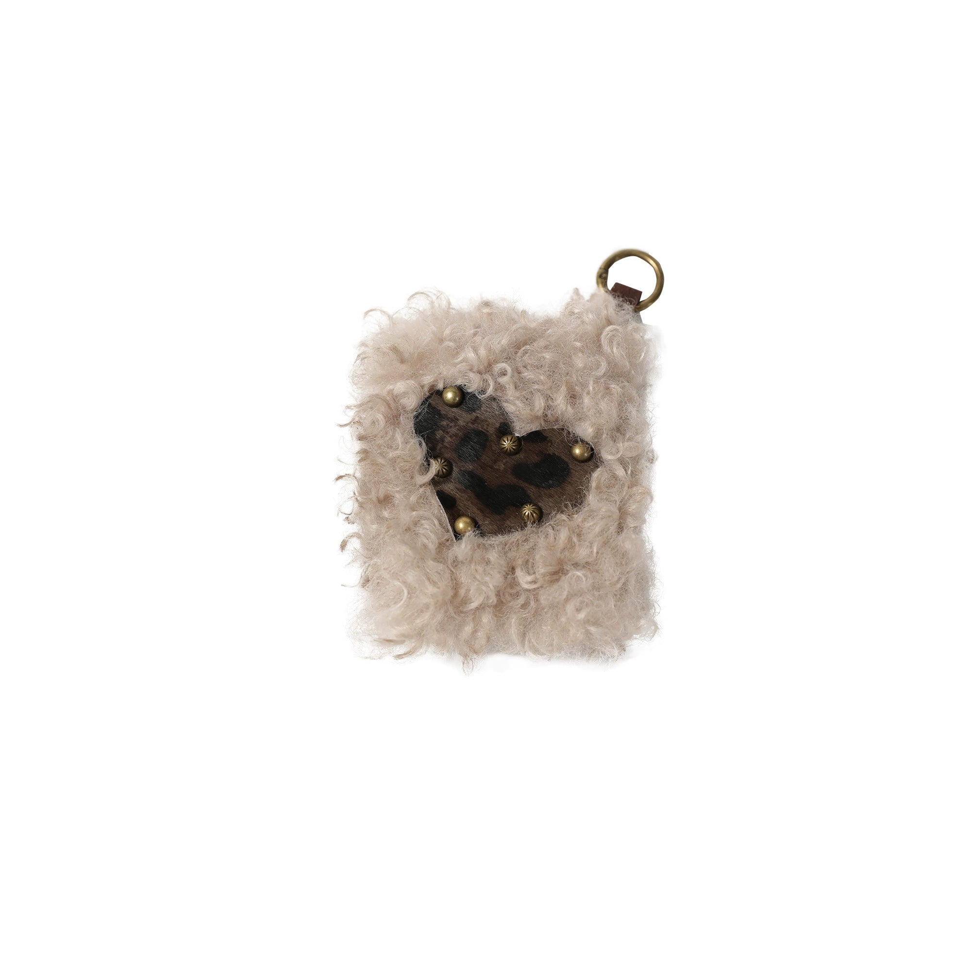 【季末七折】2th Desire重工真皮马毛设计腋下包气眼铆钉斜挎饺包