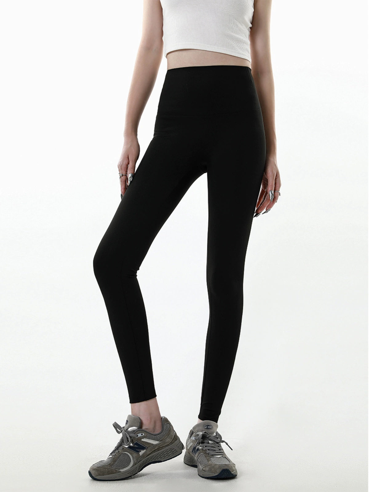 ICH MODE 提臀修身显瘦打底裤收腹外穿弹力骑行长裤瑜伽鲨鱼裤女