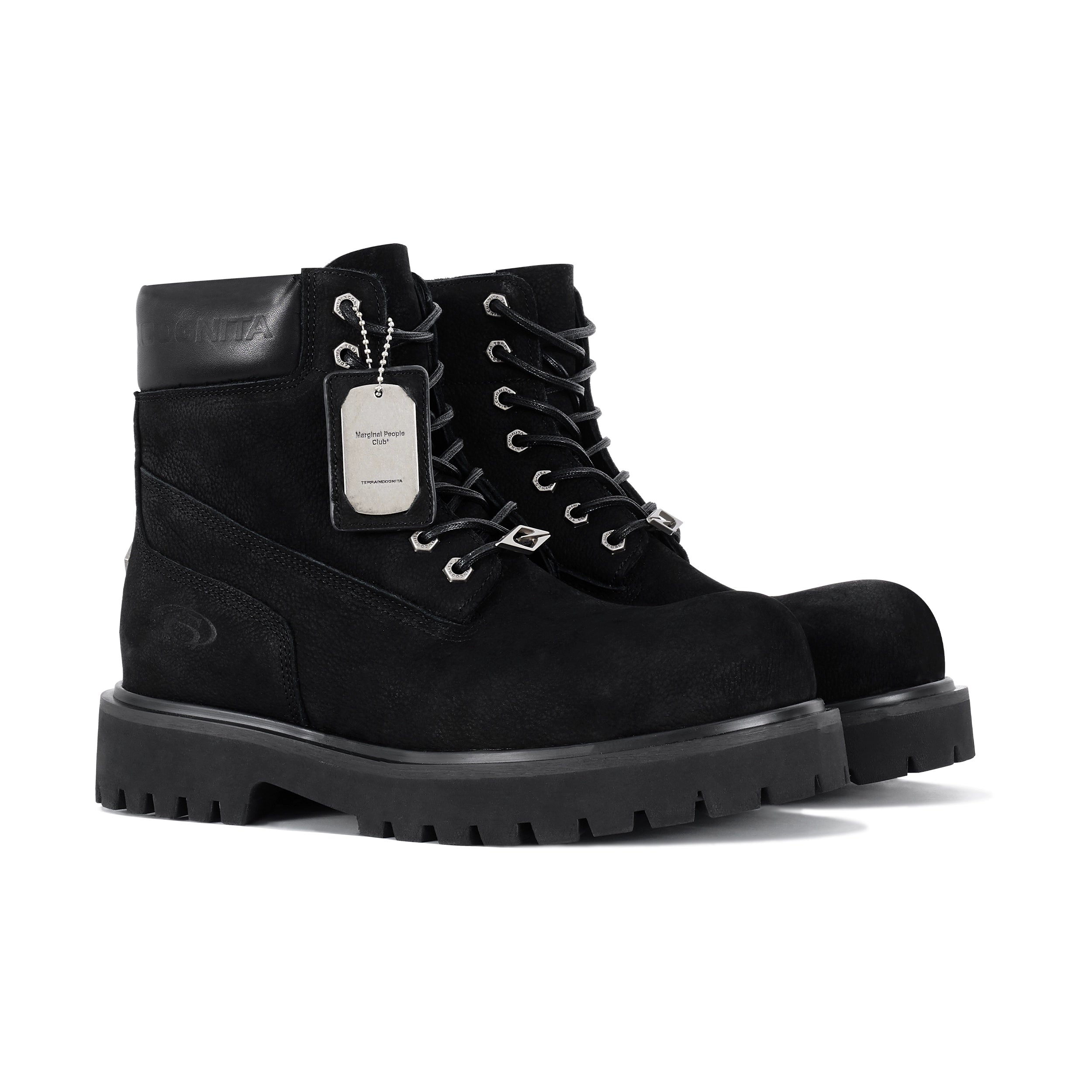 明星同款牛皮特质香厚底大黄靴马丁靴户外百搭秋冬TERRAINCOGNITA