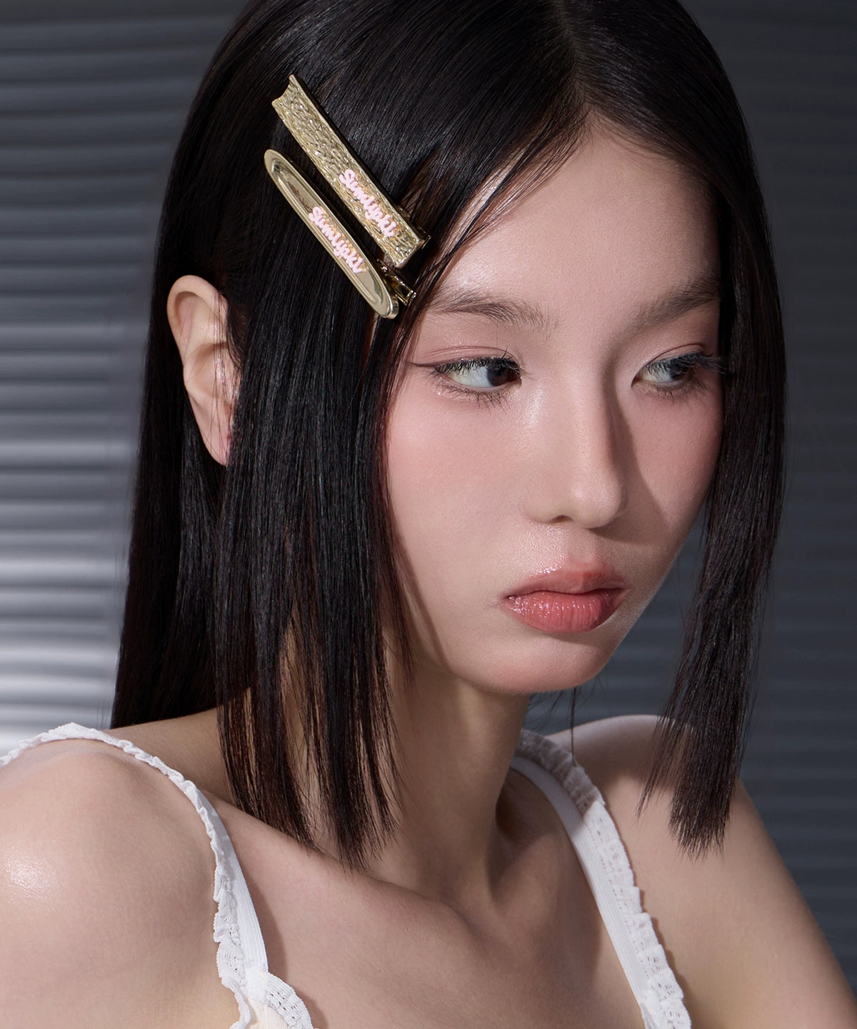 【买3免1】SUMIYAKI 明星韩式ins高级感侧边夹金属刘海夹头饰发饰