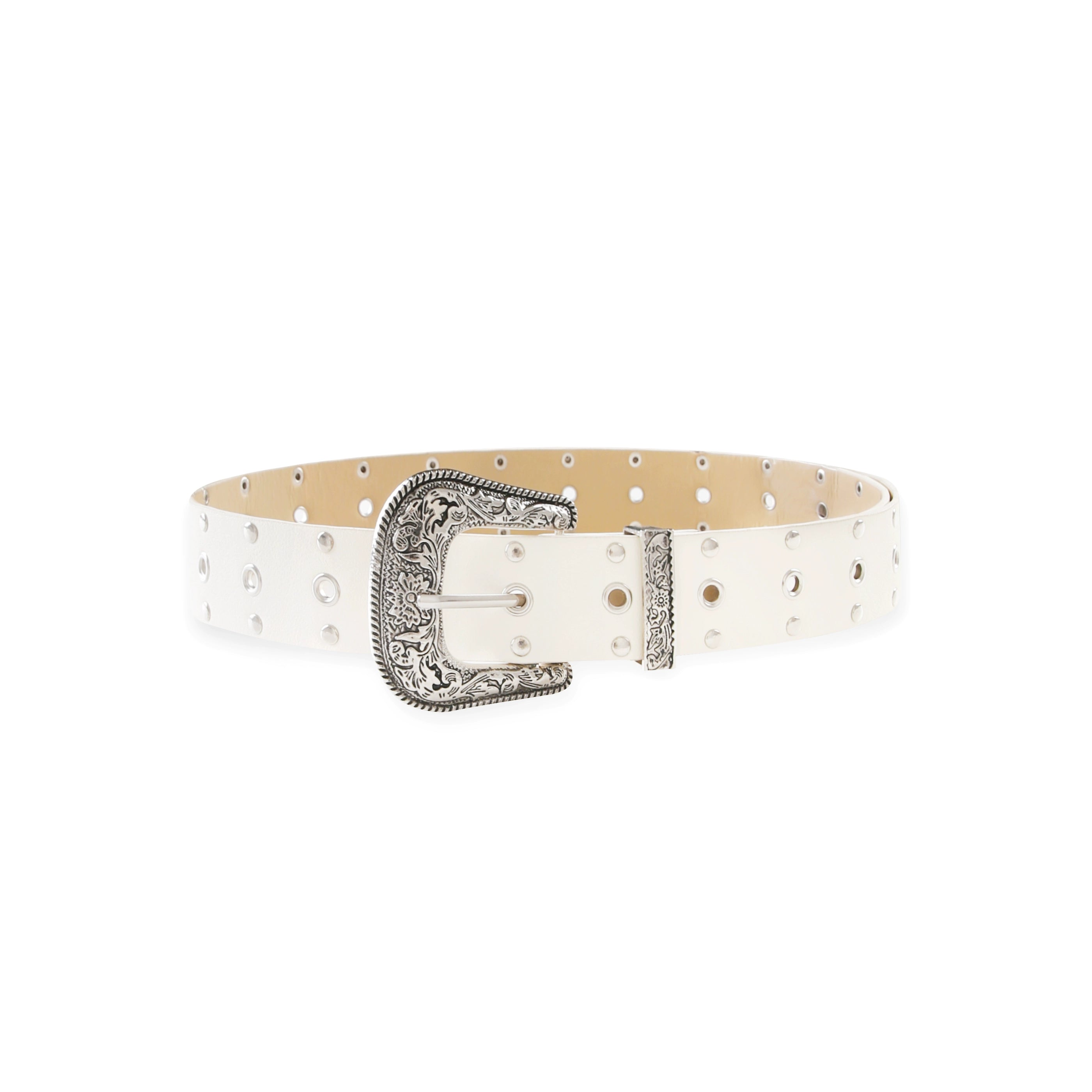 野生zerocircle白色腰带女高级设计感小众装饰配裙子百搭松紧皮带