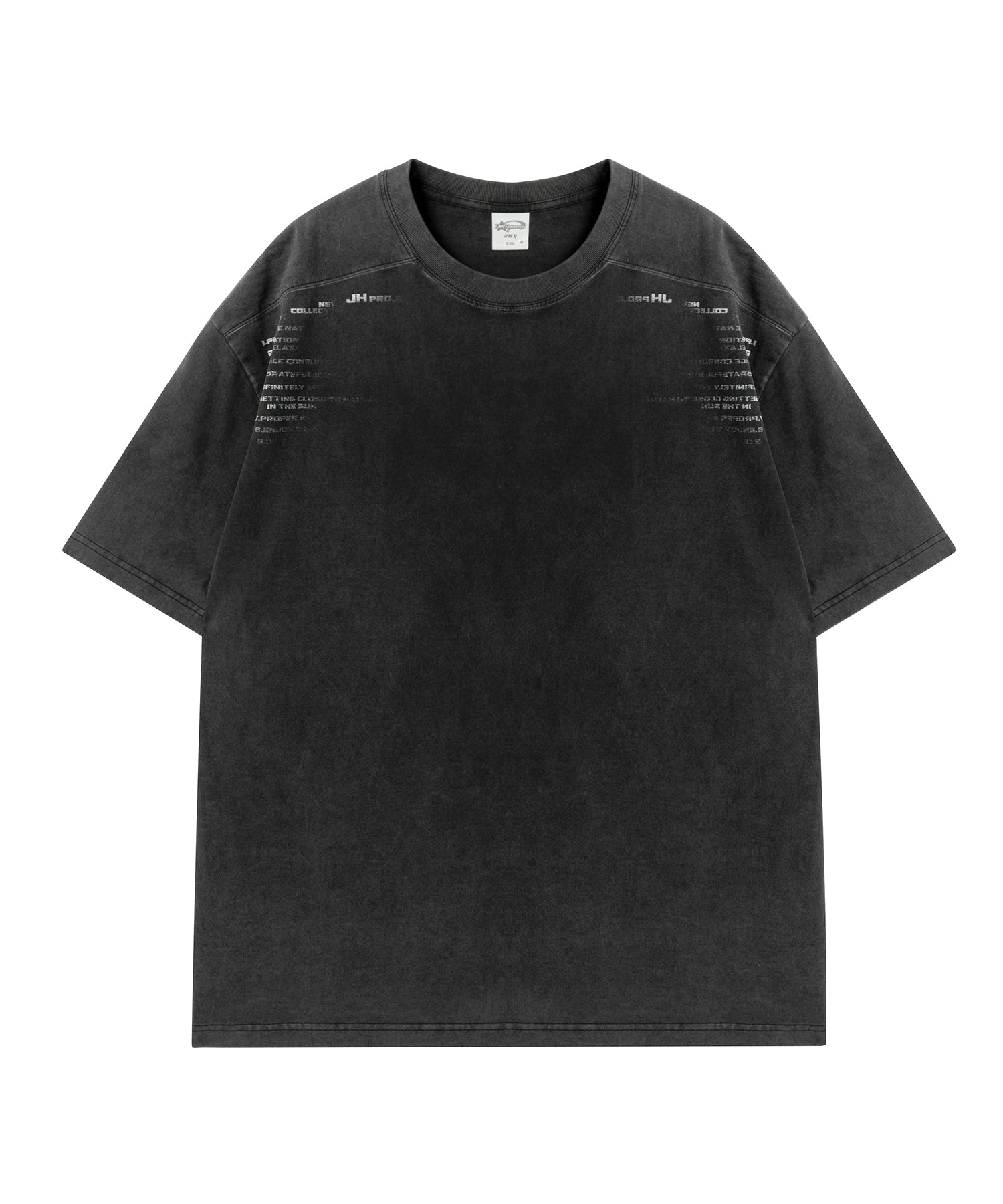 【水洗系列】JHYQ美式复古扎染短袖t恤男宽松大码潮牌半袖夏季体