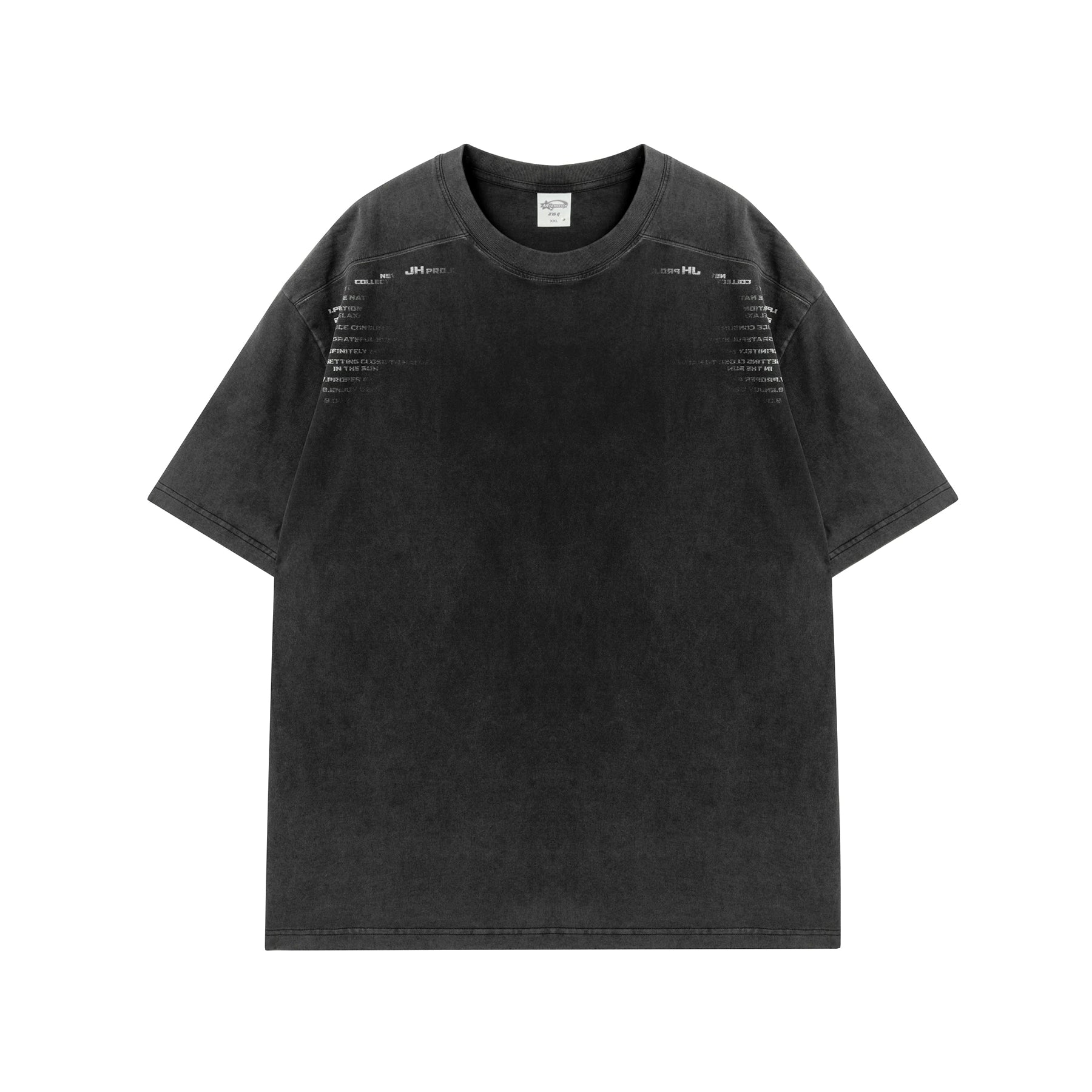 【水洗系列】JHYQ美式复古扎染短袖t恤男宽松大码潮牌半袖夏季体