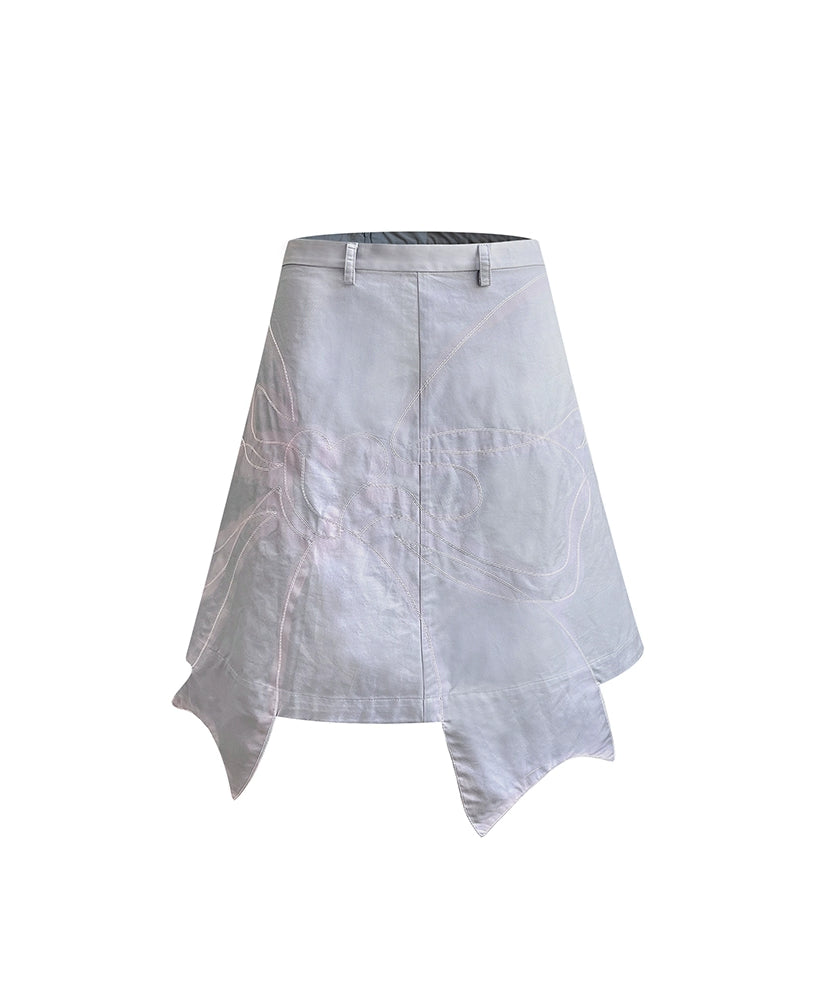 “芭蕾女巫” | eeeeArtmonster24FW蝴蝶结结构两件套裙裤西裤