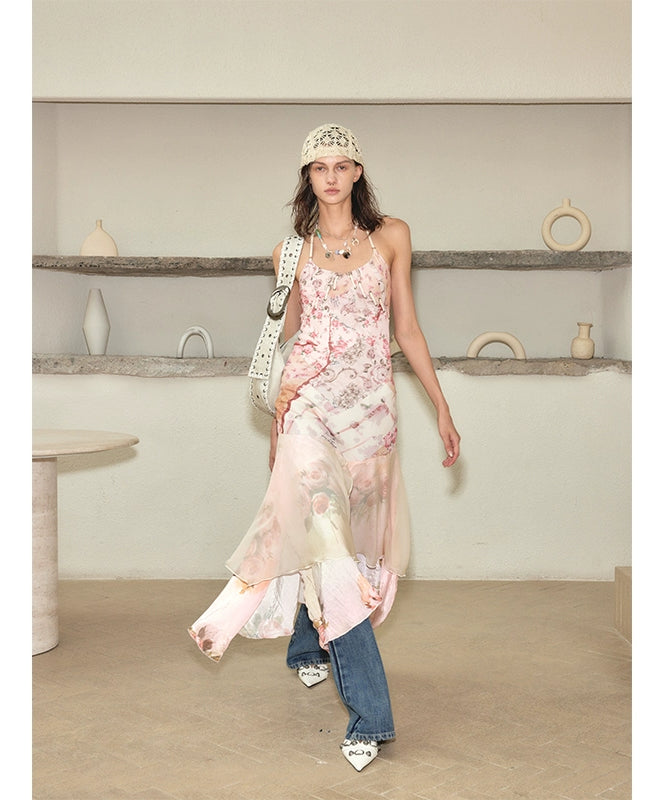 2th Desire法式复古冷帽串珠针织镂空薄款头巾渡假风包头帽子