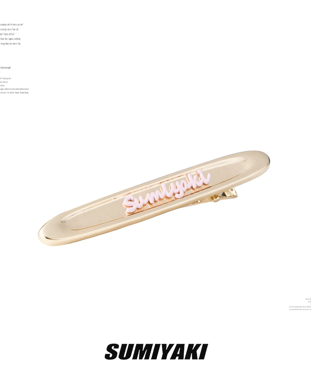 【买3免1】SUMIYAKI 明星韩式ins高级感侧边夹金属刘海夹头饰发饰