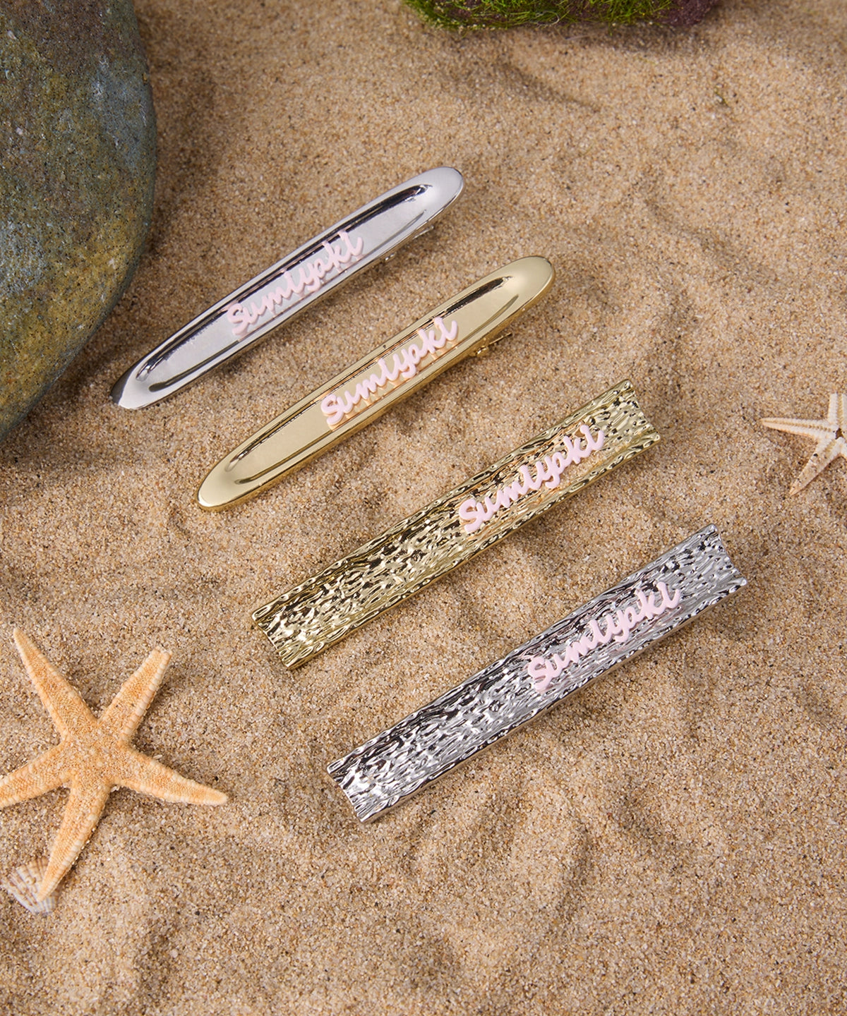 【买3免1】SUMIYAKI 明星韩式ins高级感侧边夹金属刘海夹头饰发饰