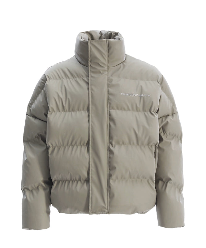 潮WOO专属TERRAINCOGNITA宽松保暖百搭休闲棉服涂层面料冬季外套