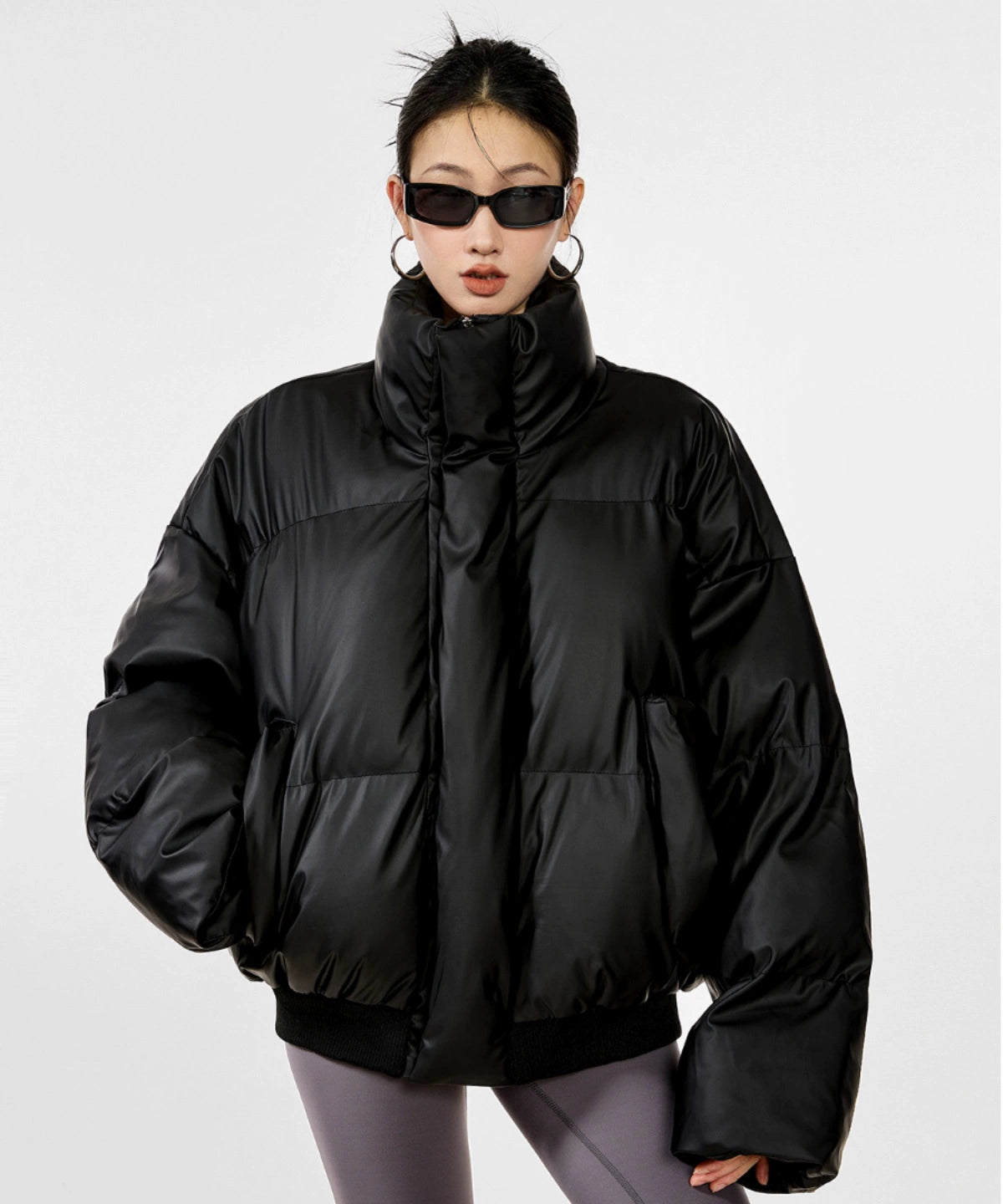 ICH MODE 美式复古短款棉服女冬季2025新款棉衣夹棉外套加厚棉袄