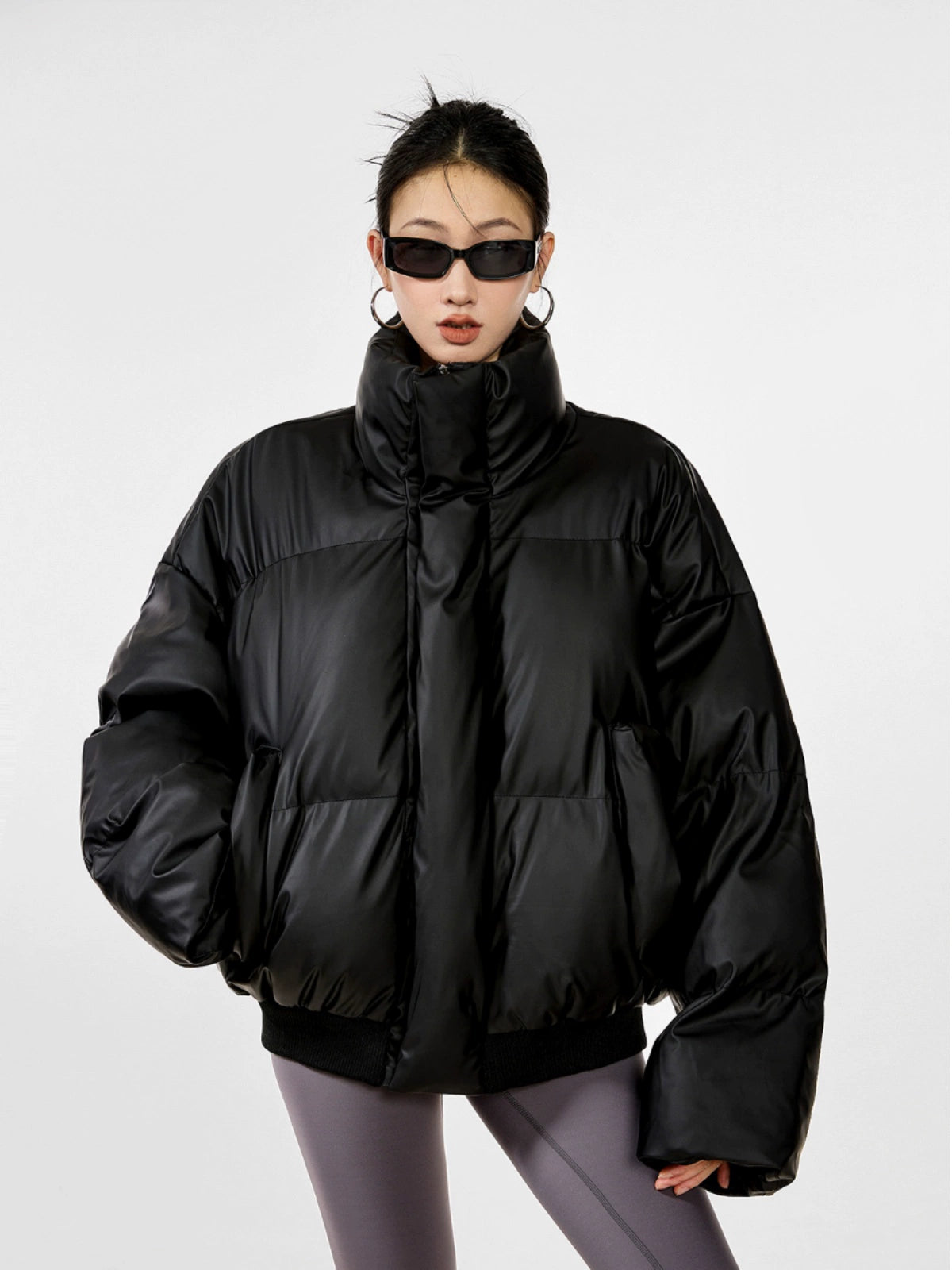 ICH MODE 美式复古短款棉服女冬季2025新款棉衣夹棉外套加厚棉袄