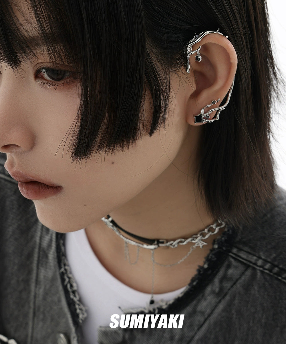 【蛛丝之舞 一场视觉盛宴】SUMIYAKI原创升级版 禁忌系列蛛丝耳钉