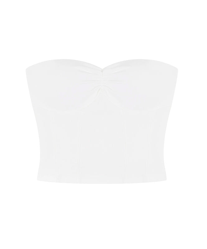 野生zero白黑红灰色无肩带针织抹胸带胸垫女外穿内搭修身辣妹上衣