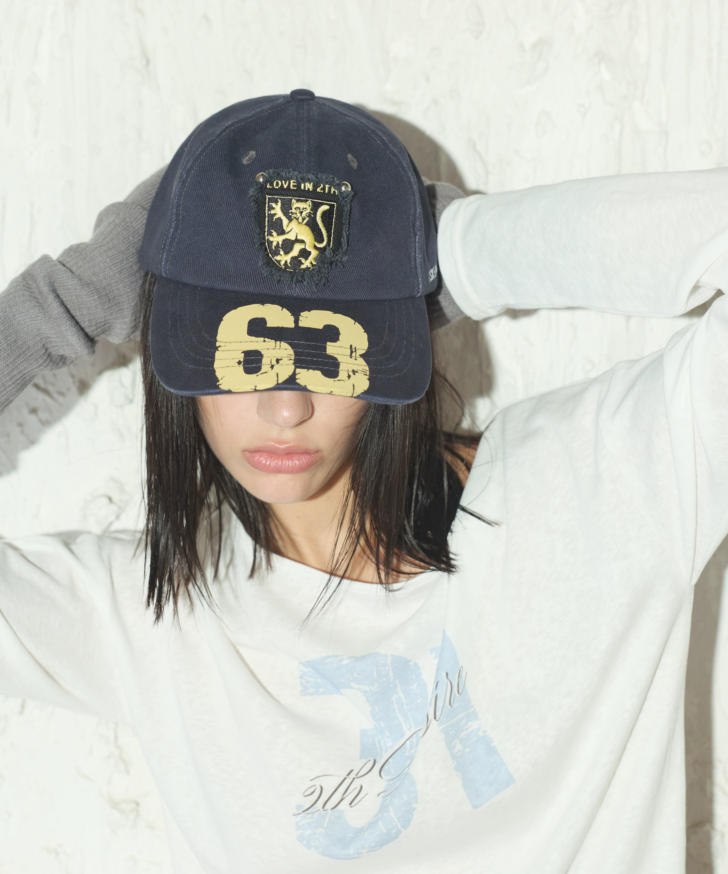 2th Desire原创美式复古设计字母印花刺绣高街休闲棒球鸭舌帽帽子