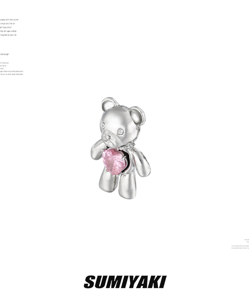 【特价限定】SUMIYAKI 洞洞鞋金属配饰DIY装饰扣 小熊/蝴蝶/爱心