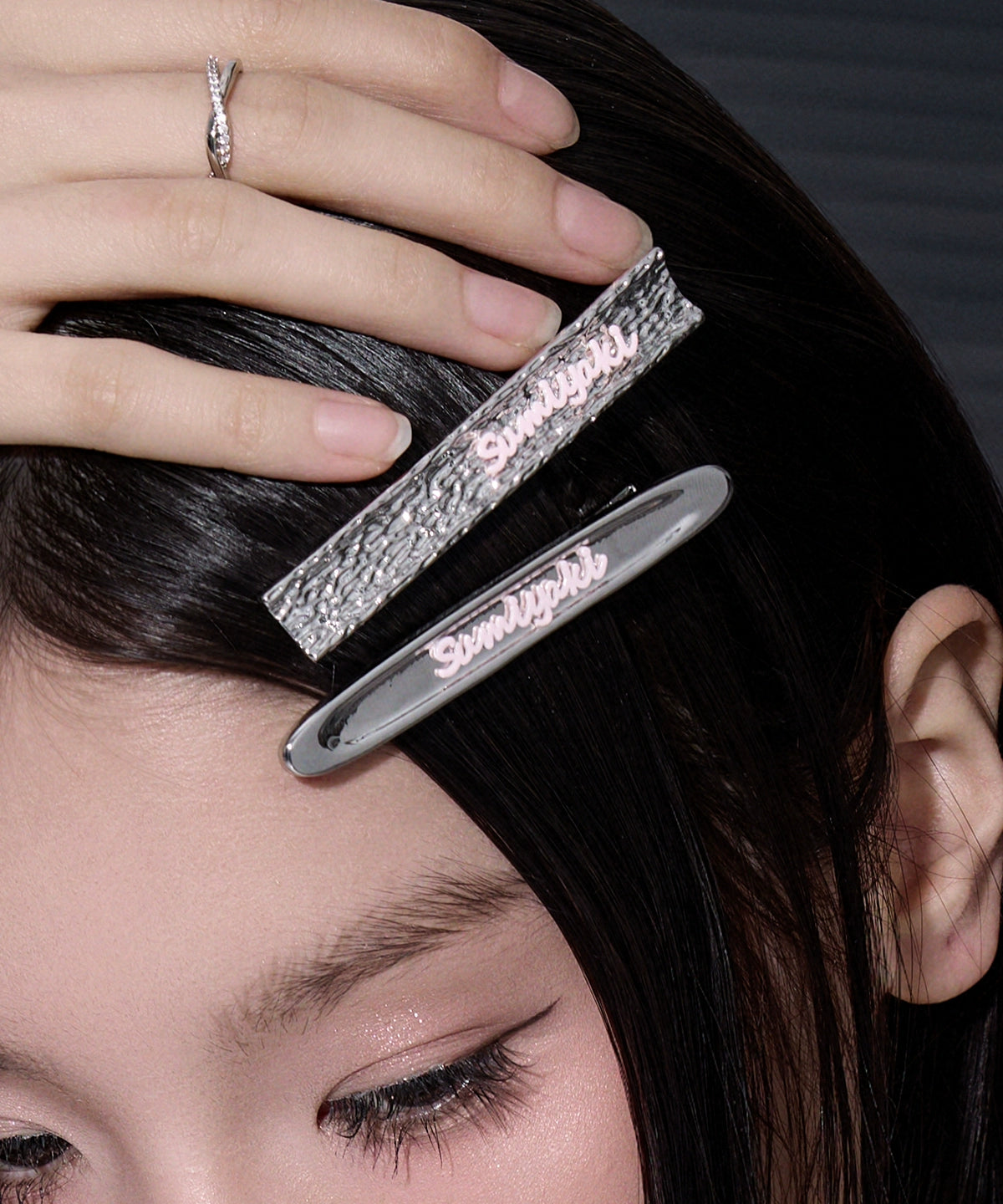 【买3免1】SUMIYAKI 明星韩式ins高级感侧边夹金属刘海夹头饰发饰