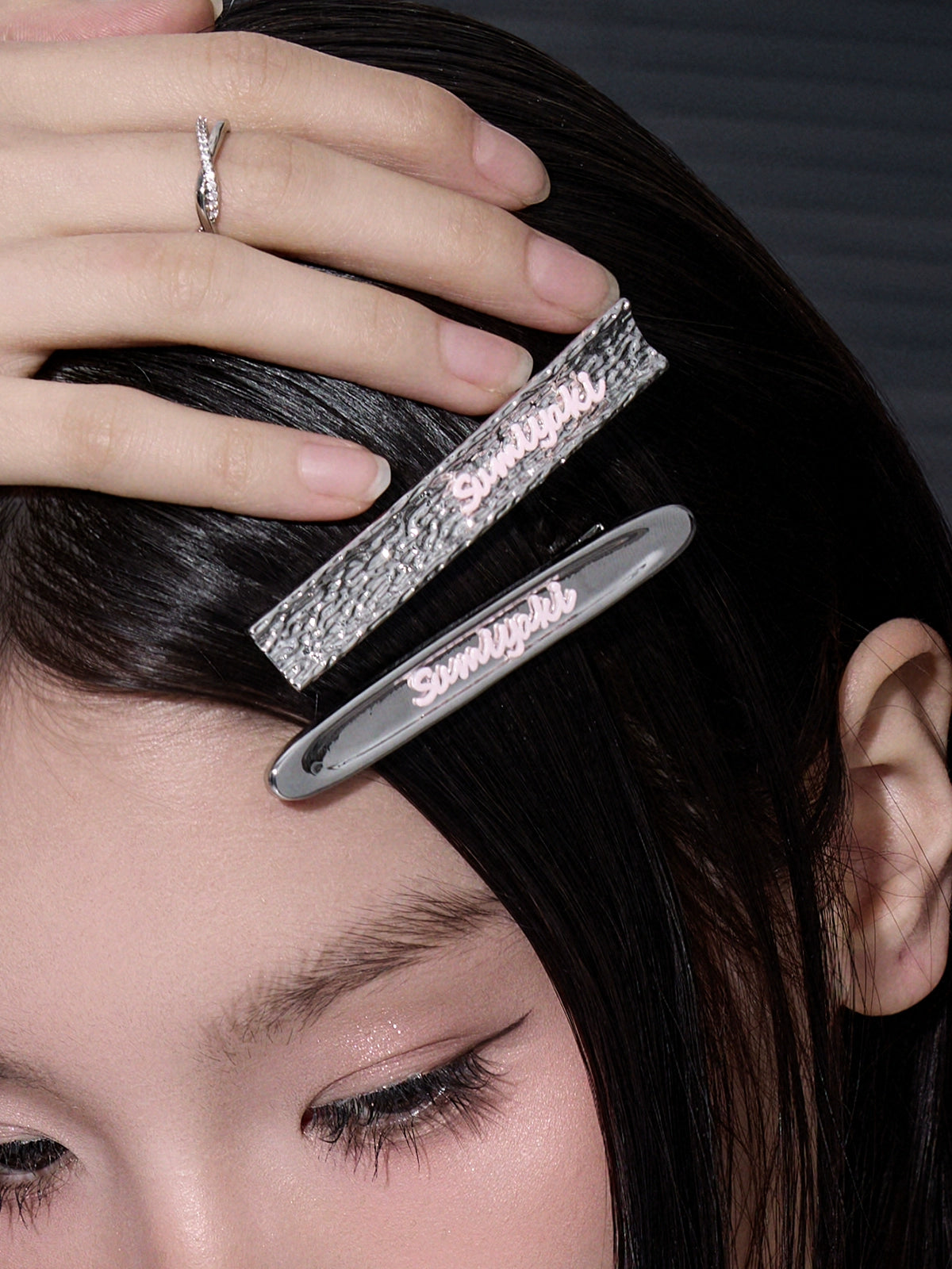 【买3免1】SUMIYAKI 明星韩式ins高级感侧边夹金属刘海夹头饰发饰