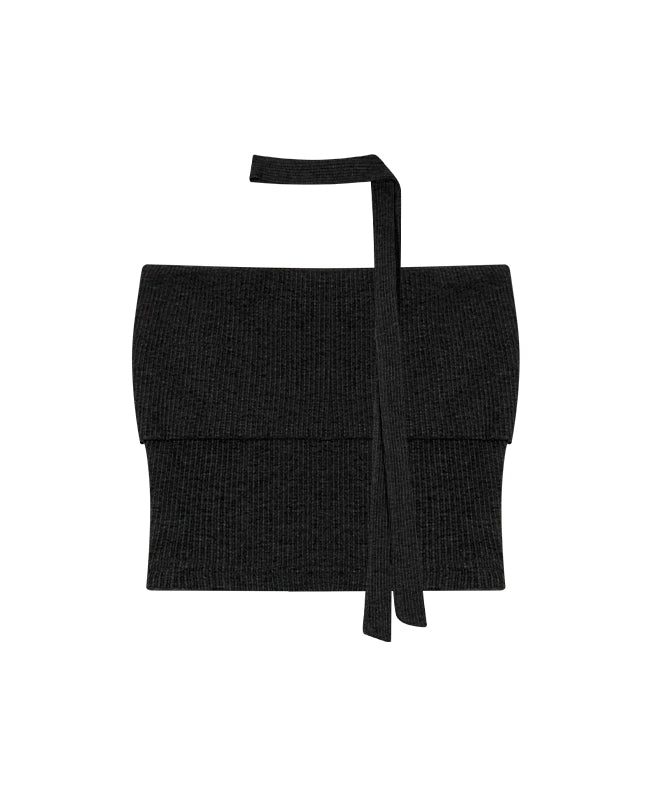 野生zero灰色针织开衫三件套装女春夏季抹胸辣妹上衣修身微喇裤子