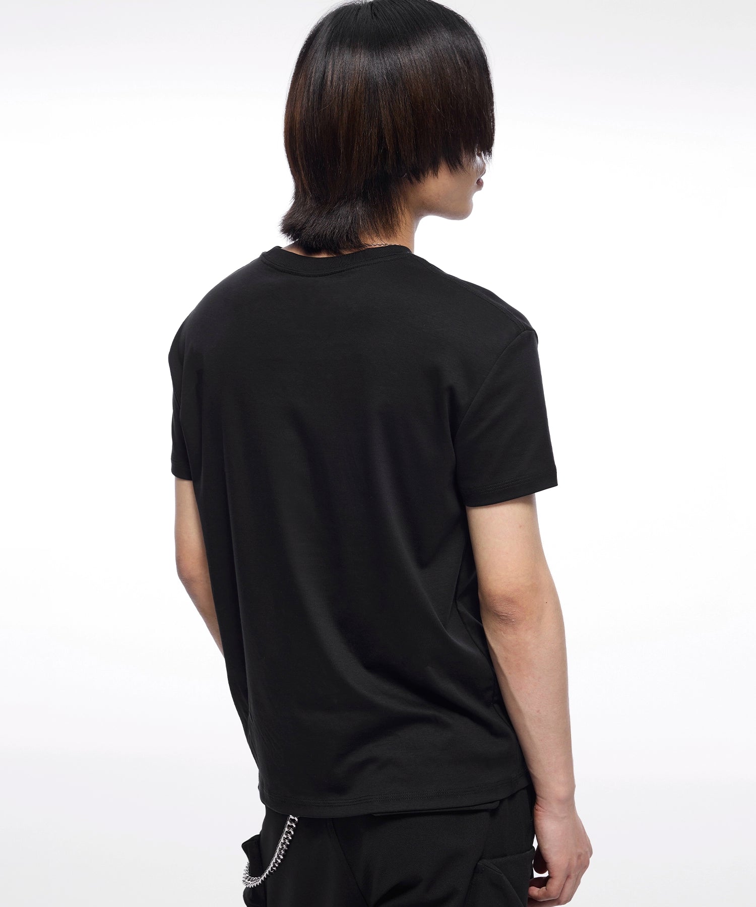 【第二件0元】TERRAINCOGNITA丝光液氨纯棉短袖T恤男合身百搭