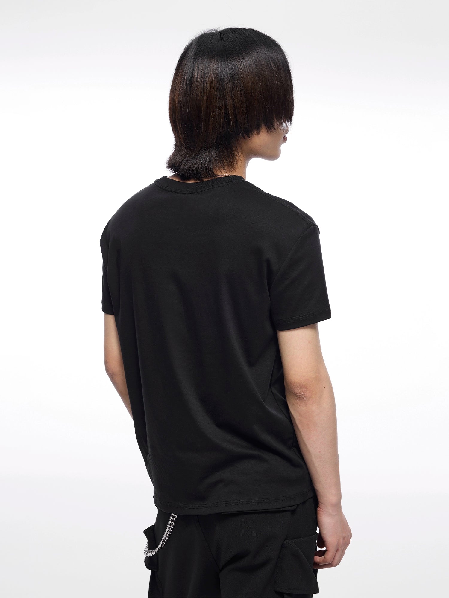 【第二件0元】TERRAINCOGNITA丝光液氨纯棉短袖T恤男合身百搭