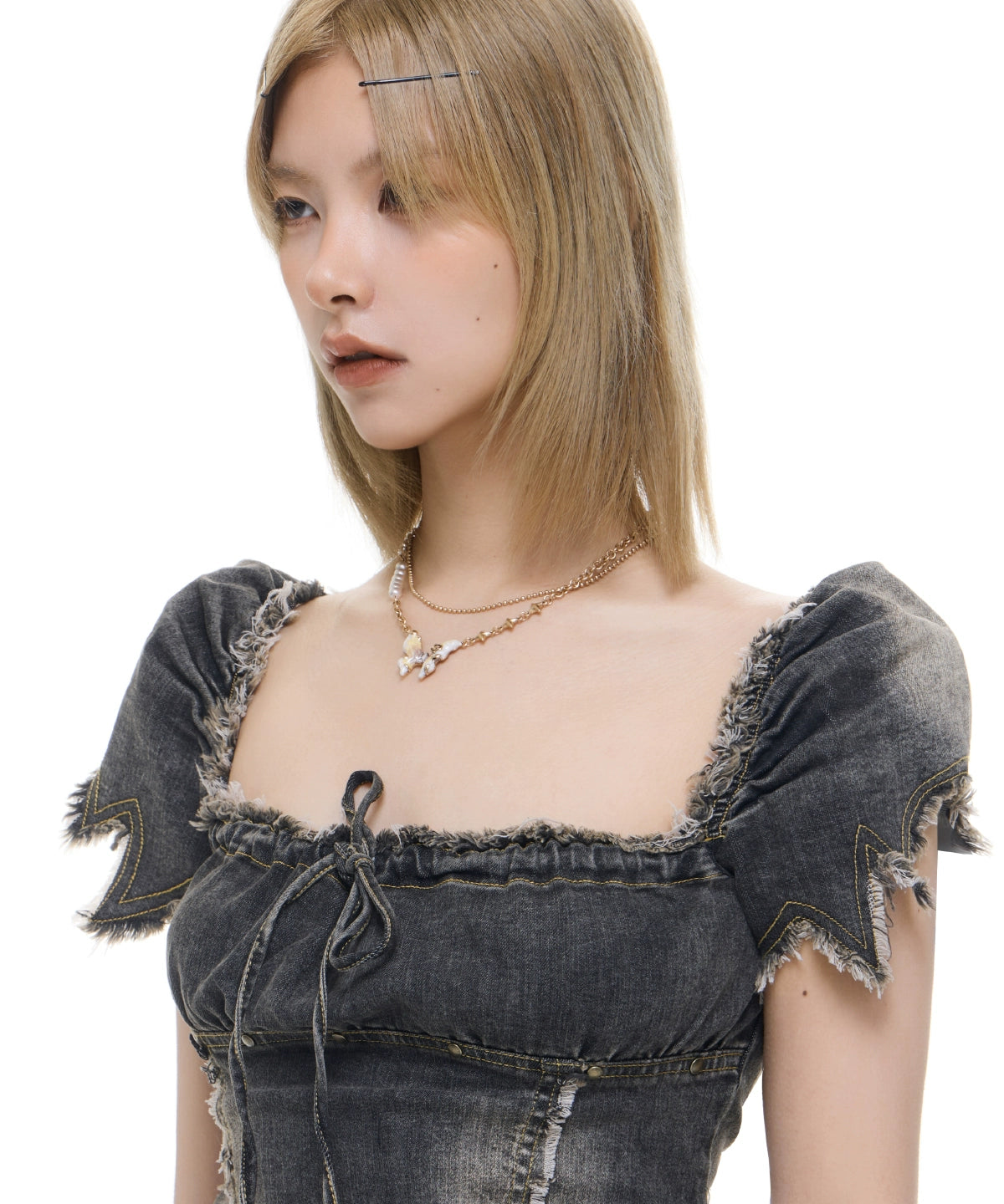 接住招财的蝴蝶玄学 ! SUMIYAKI 蝴蝶锁骨链珍珠项链小众高级感女