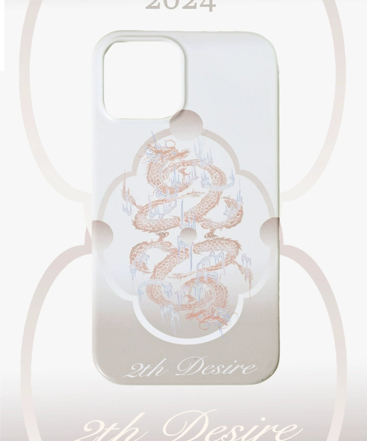 2th Desire韩国进口二合一菲林壳设计感ins龙年新年iPhone手机壳