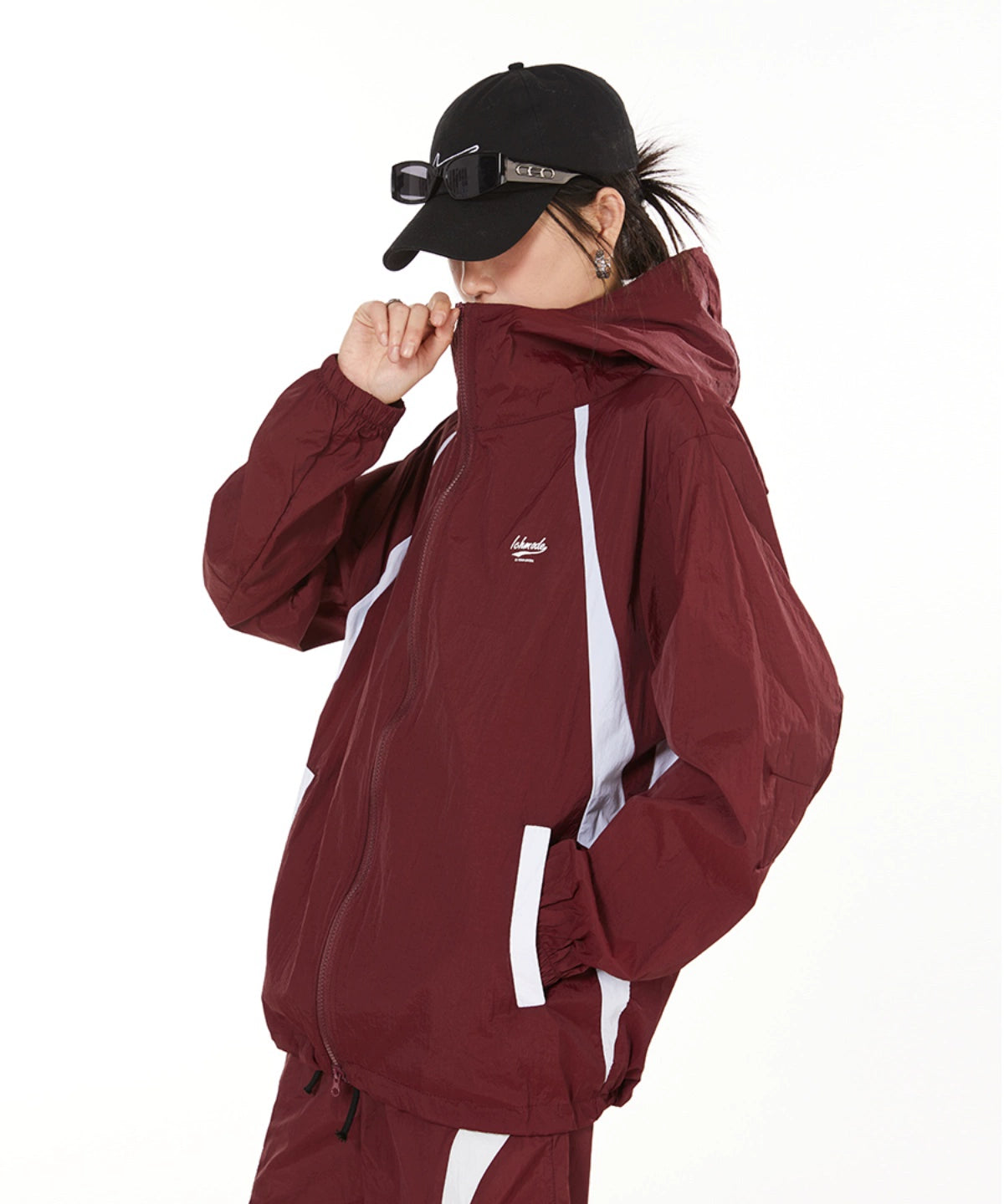 ICH MODE 美式upf50+防晒衣外套女夏季宽松流行轻薄户外运动上衣