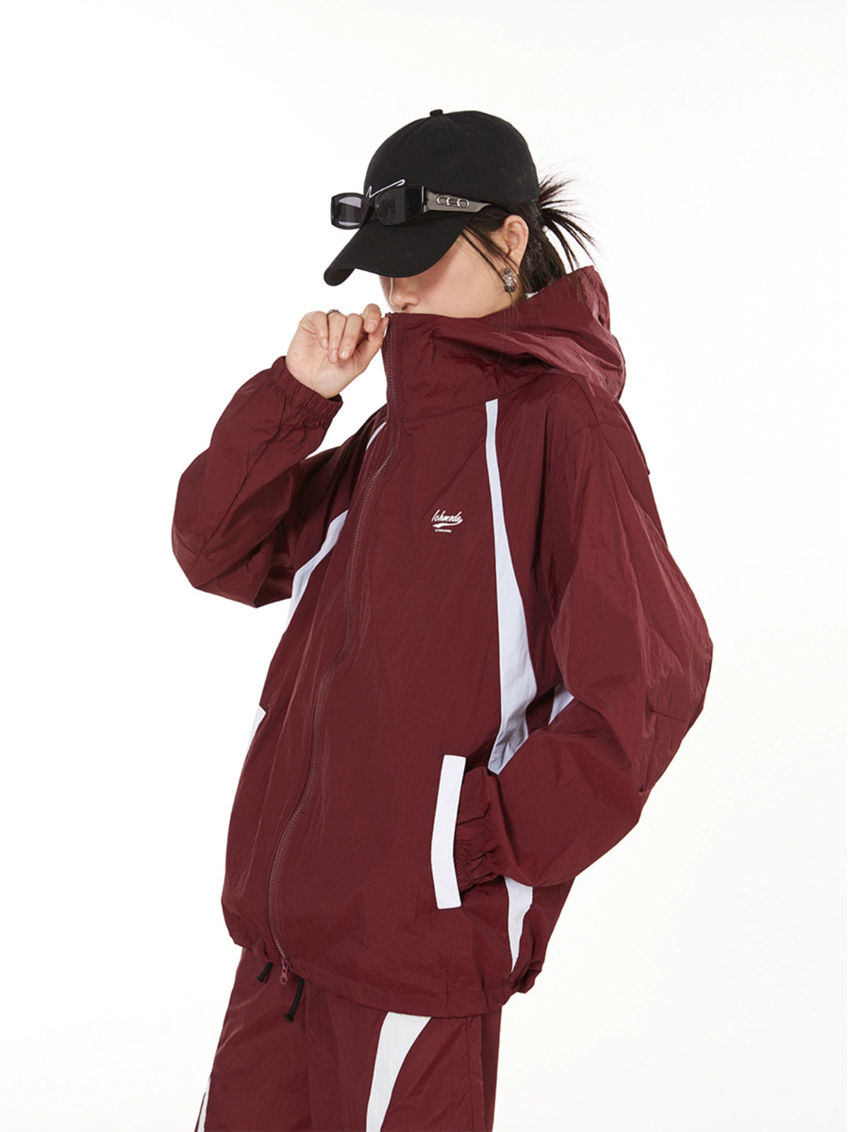 ICH MODE 美式upf50+防晒衣外套女夏季宽松流行轻薄户外运动上衣