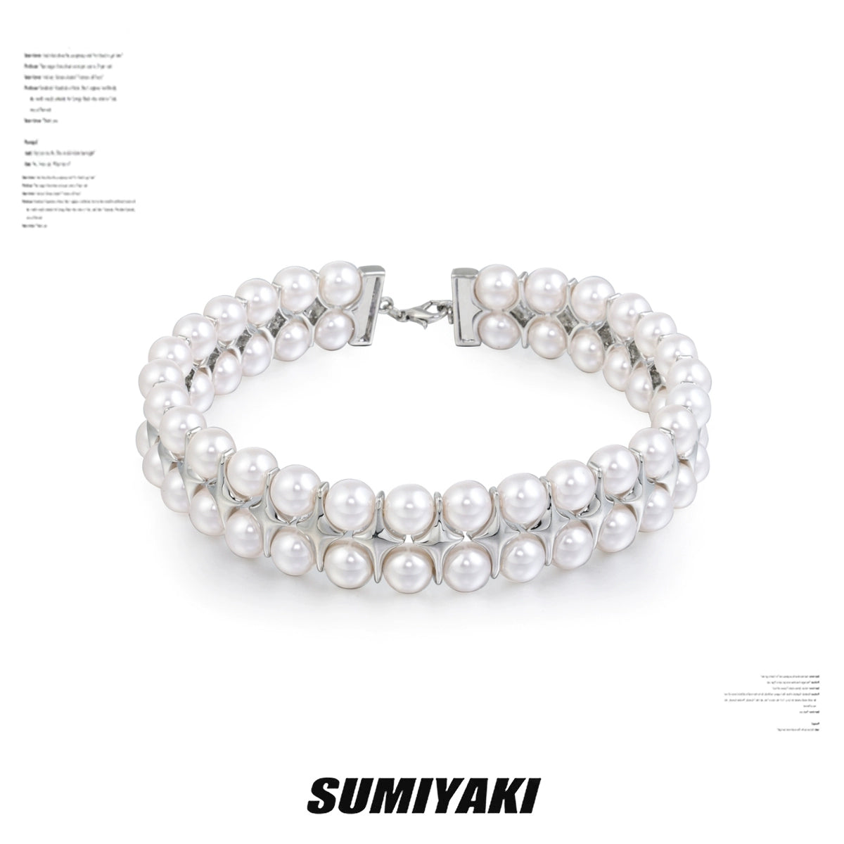 叠戴利器！SUMIYAKI直接封神的双层芒星珍珠项链小众高级感锁骨链