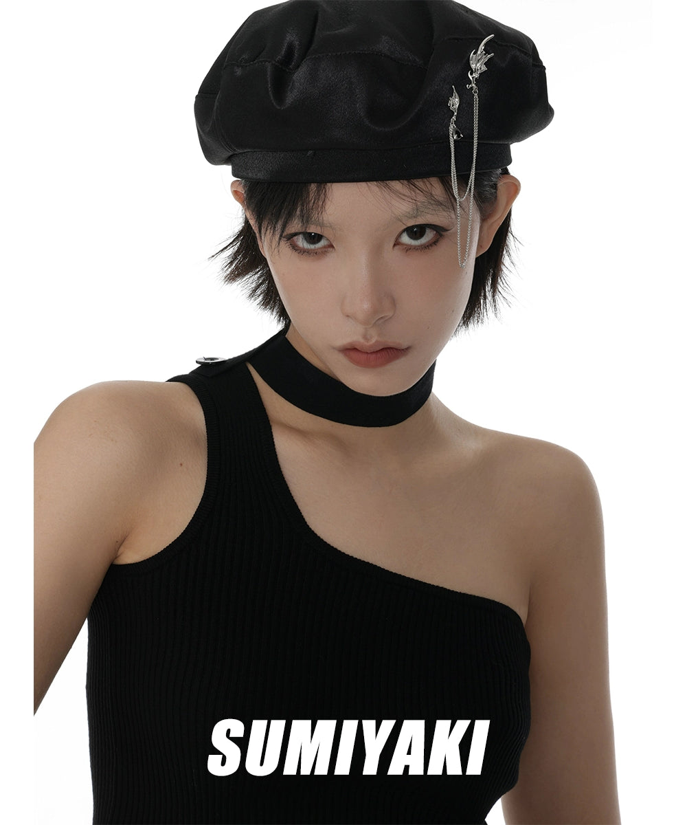 男女通吃！SUMIYAKI 流苏蝙蝠胸针 提升时髦！秋冬搭配西装配饰