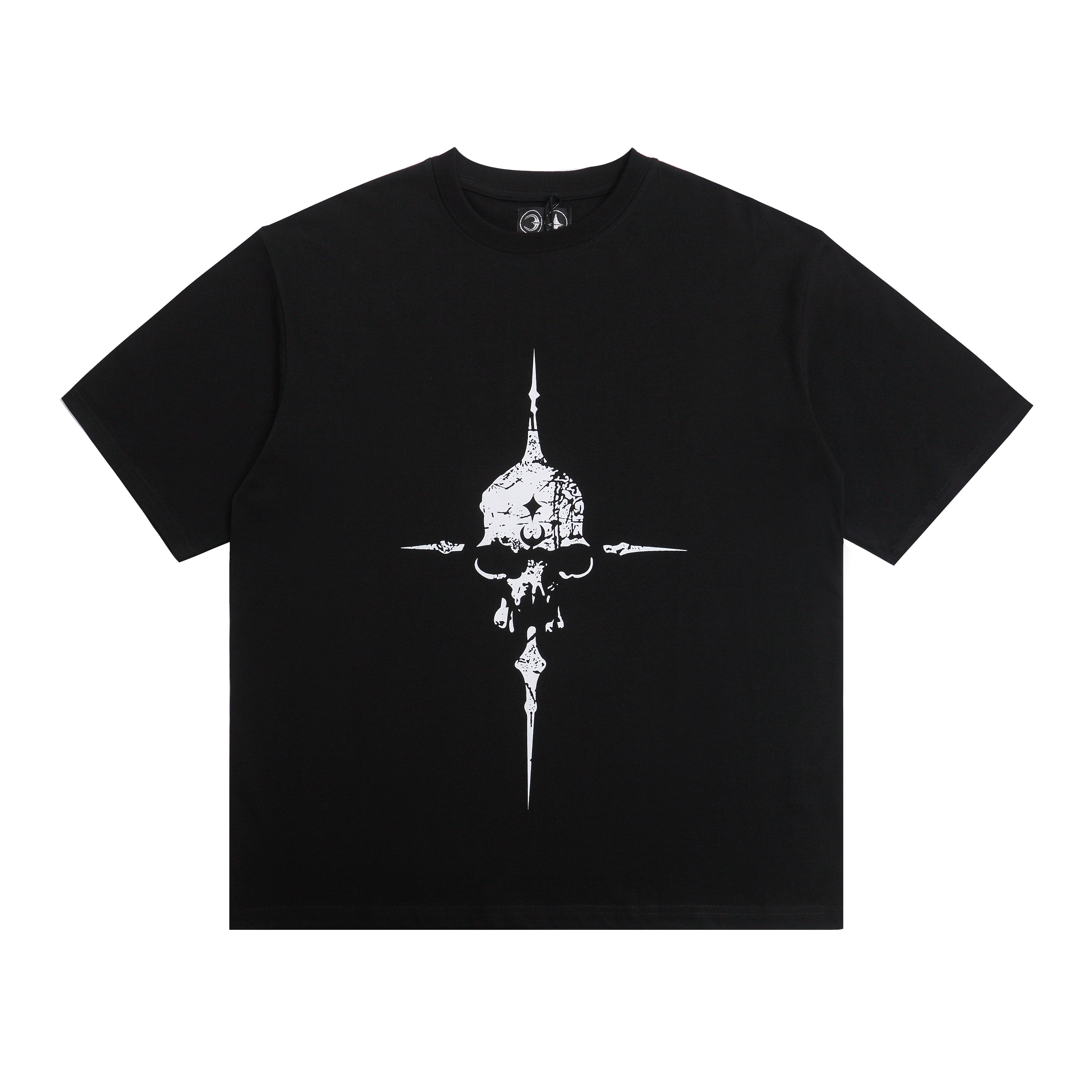 小众潮牌THUG CLUB印花短袖宽松百搭设计感半袖2025新款上衣潮ins