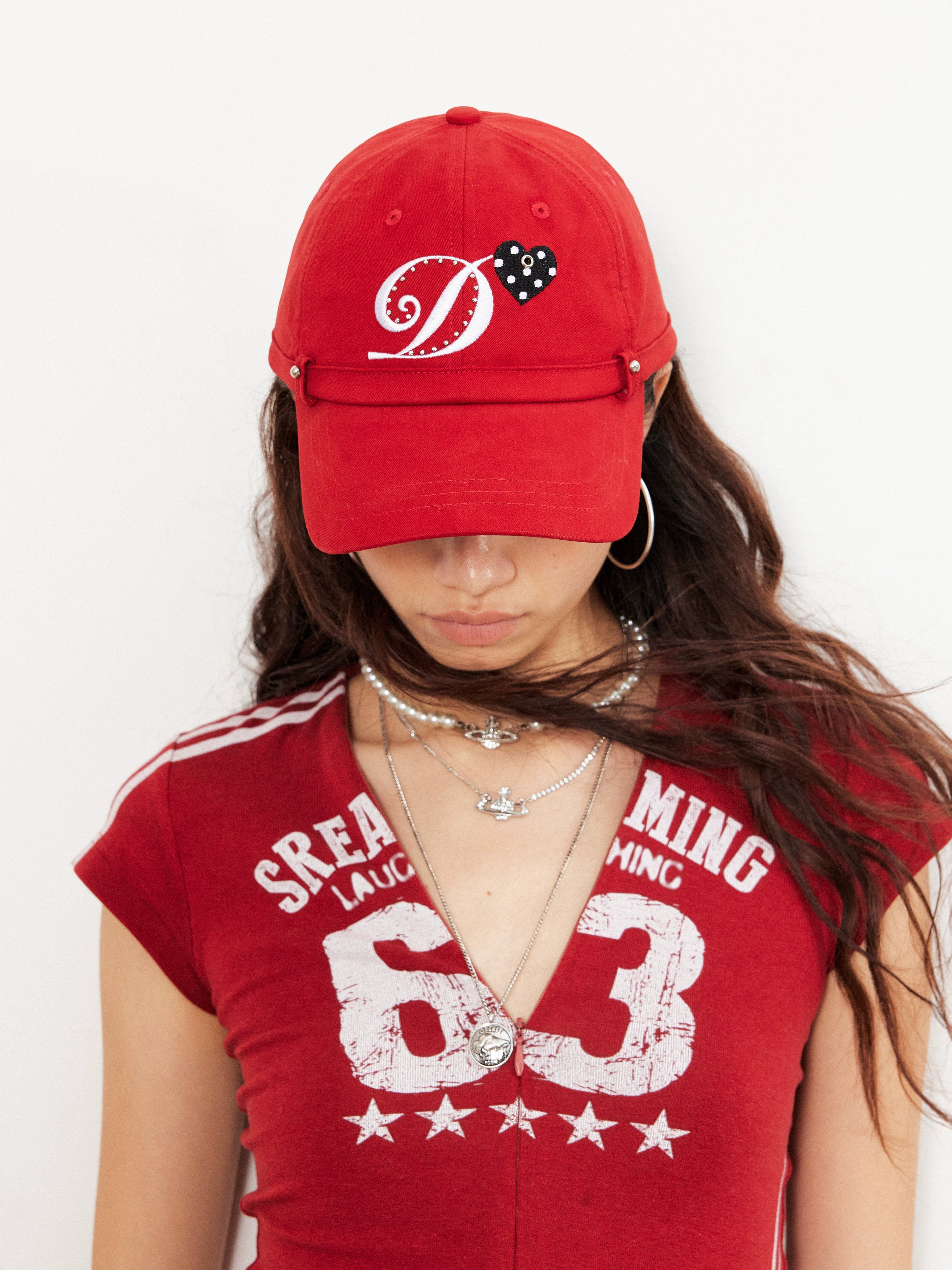 2th Desire美式复古V领做旧数字印花球衣女修身正肩短袖T恤上衣