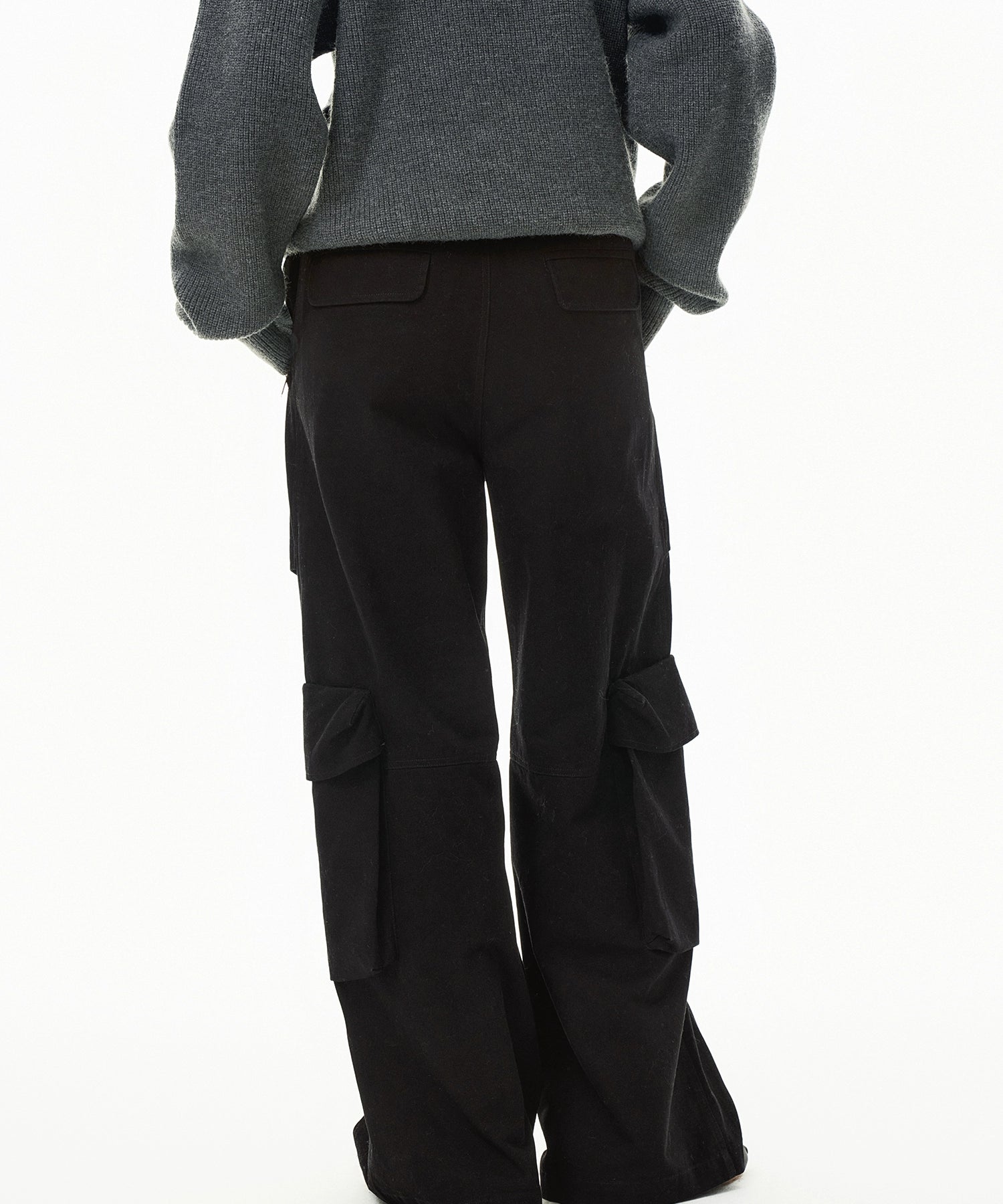 A姐同款 TERRAINCOGNITA X FIRSTFLOOR双色水洗做旧多口袋工装裤