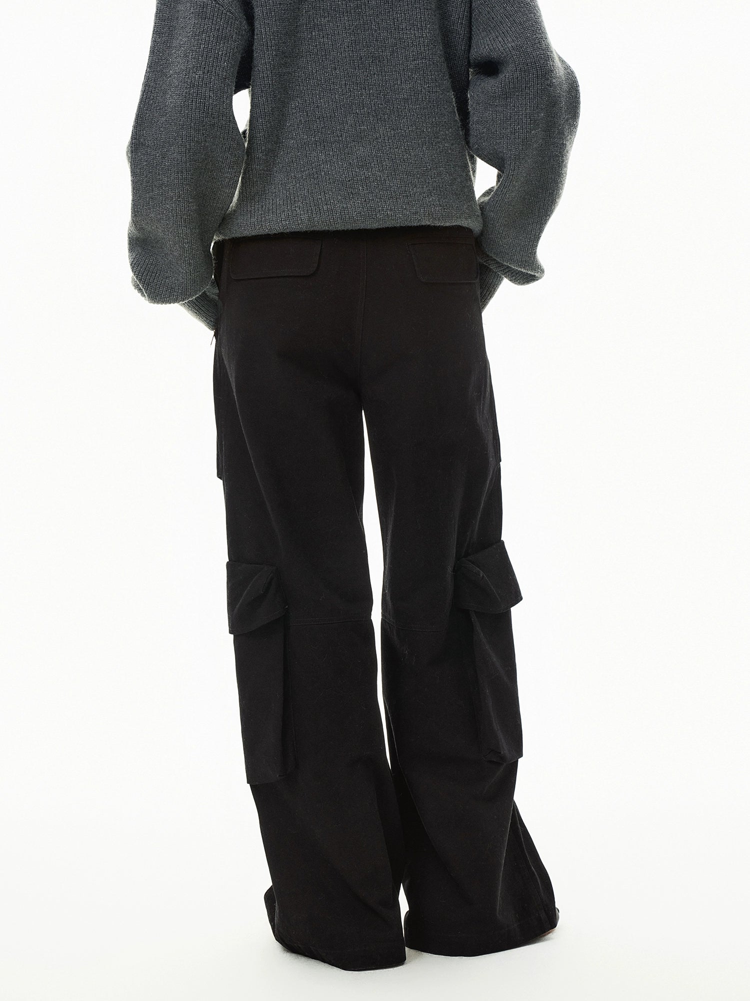 A姐同款 TERRAINCOGNITA X FIRSTFLOOR双色水洗做旧多口袋工装裤