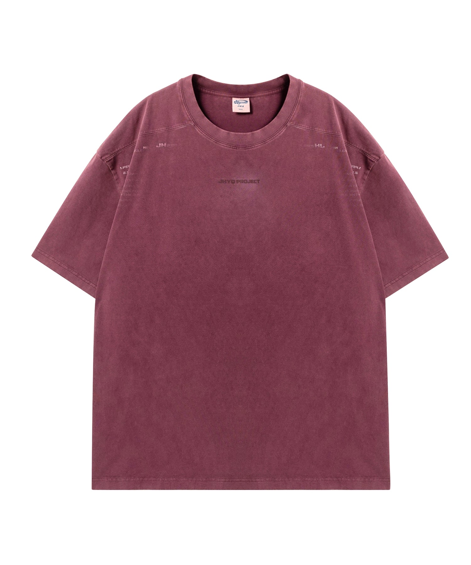 【水洗系列】JHYQ美式复古扎染短袖t恤男宽松大码潮牌半袖夏季体