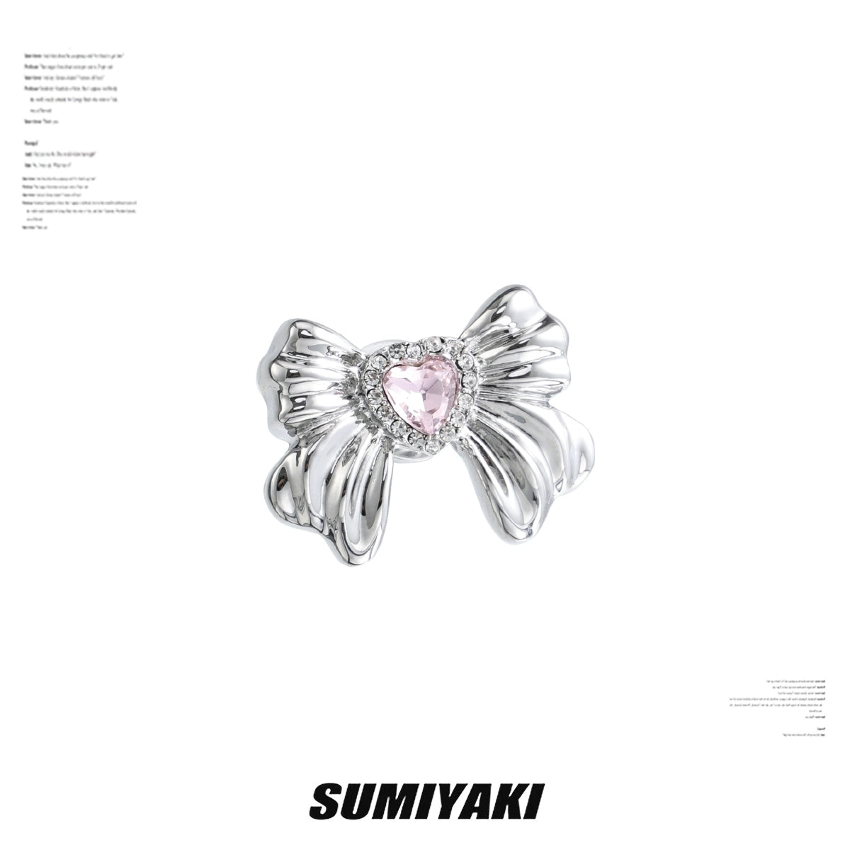 【特价限定】SUMIYAKI 洞洞鞋金属配饰DIY装饰扣 小熊/蝴蝶/爱心